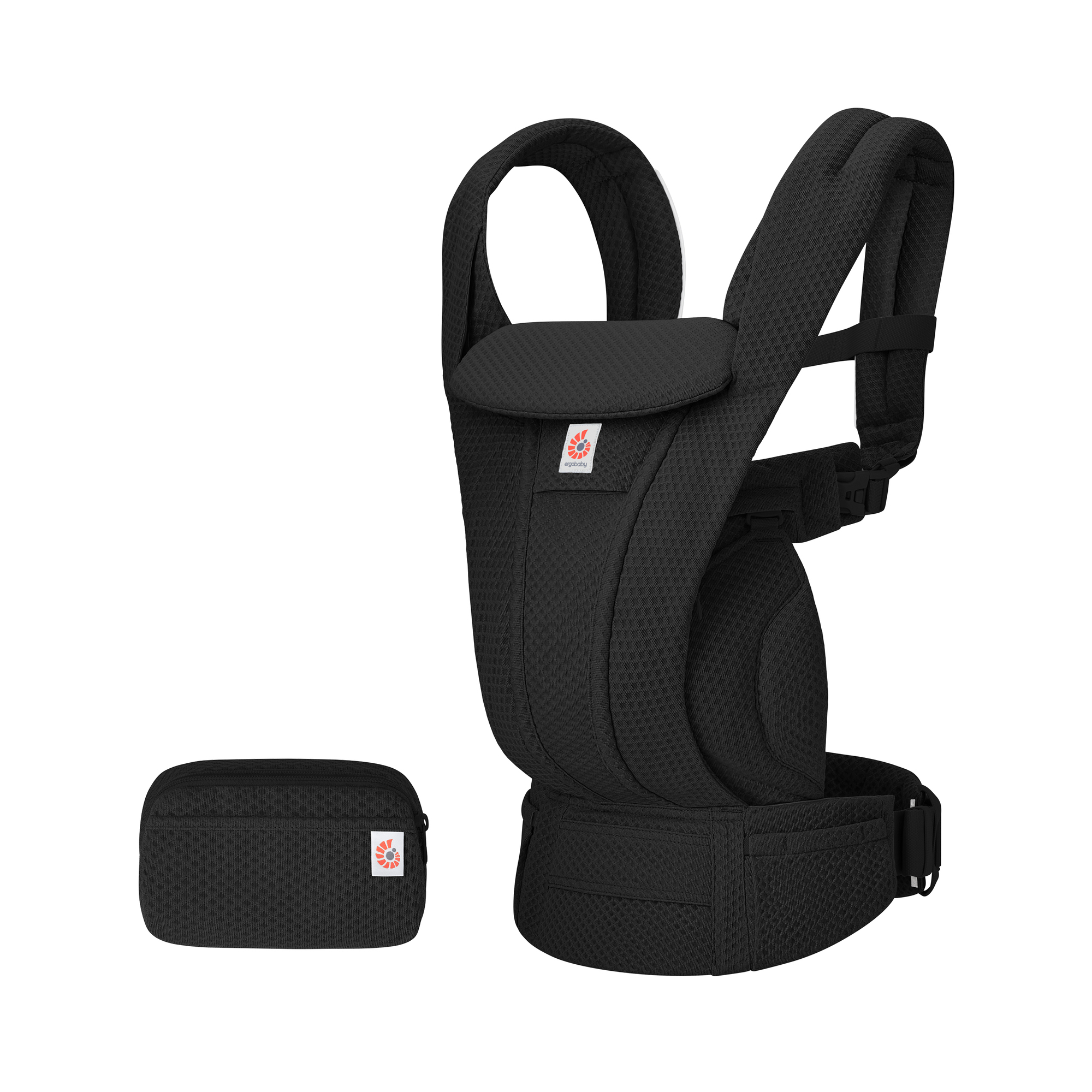 Fullbuckle Tragen, ERGObaby, Schwarz – Produktansicht