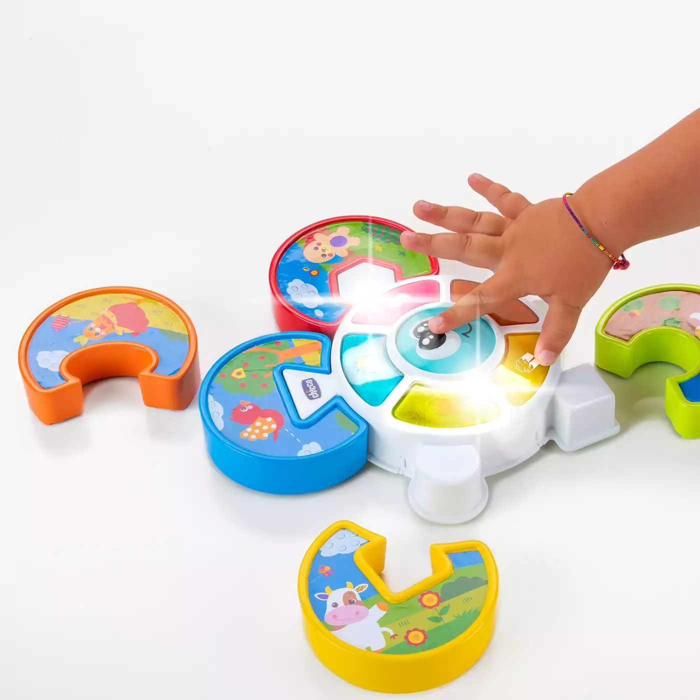 Kinderspielzeug, chicco, Mehrfarbig – Produktansicht