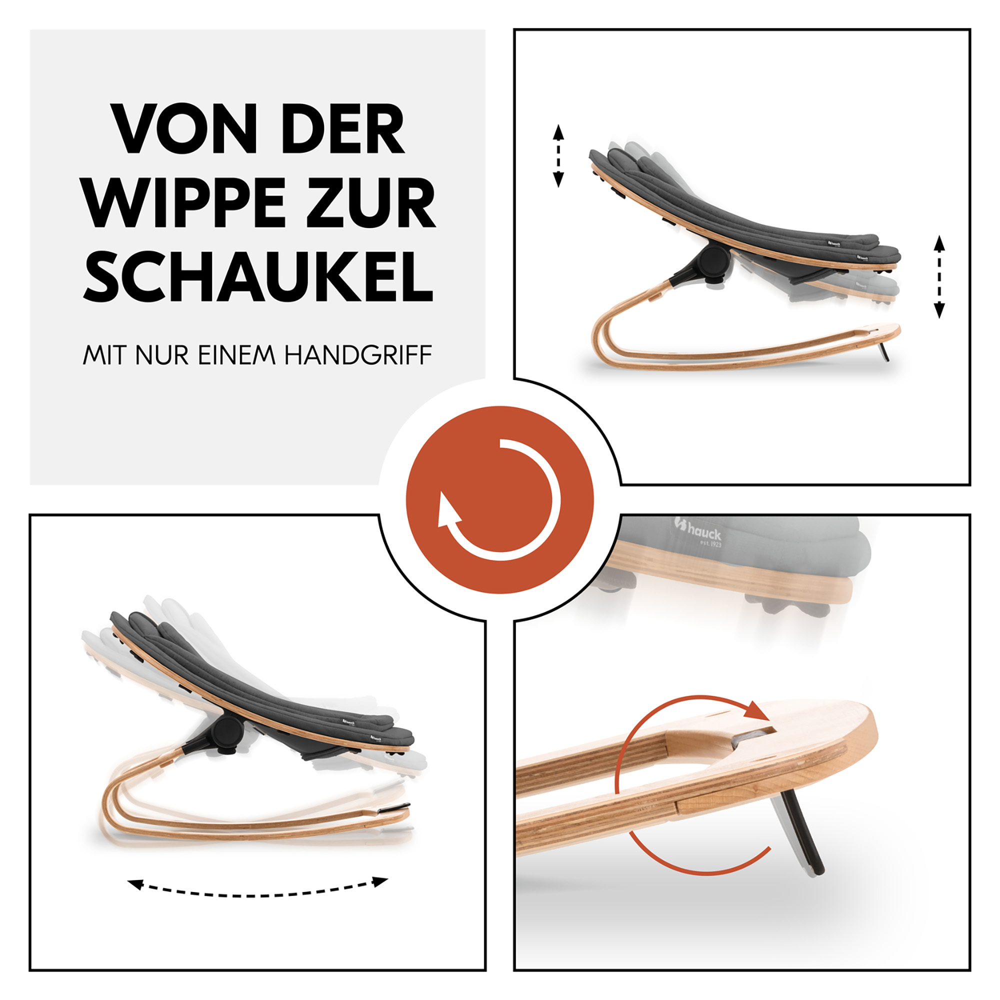Hochstuhl Zubehör, hauck, Grau – Produktansicht