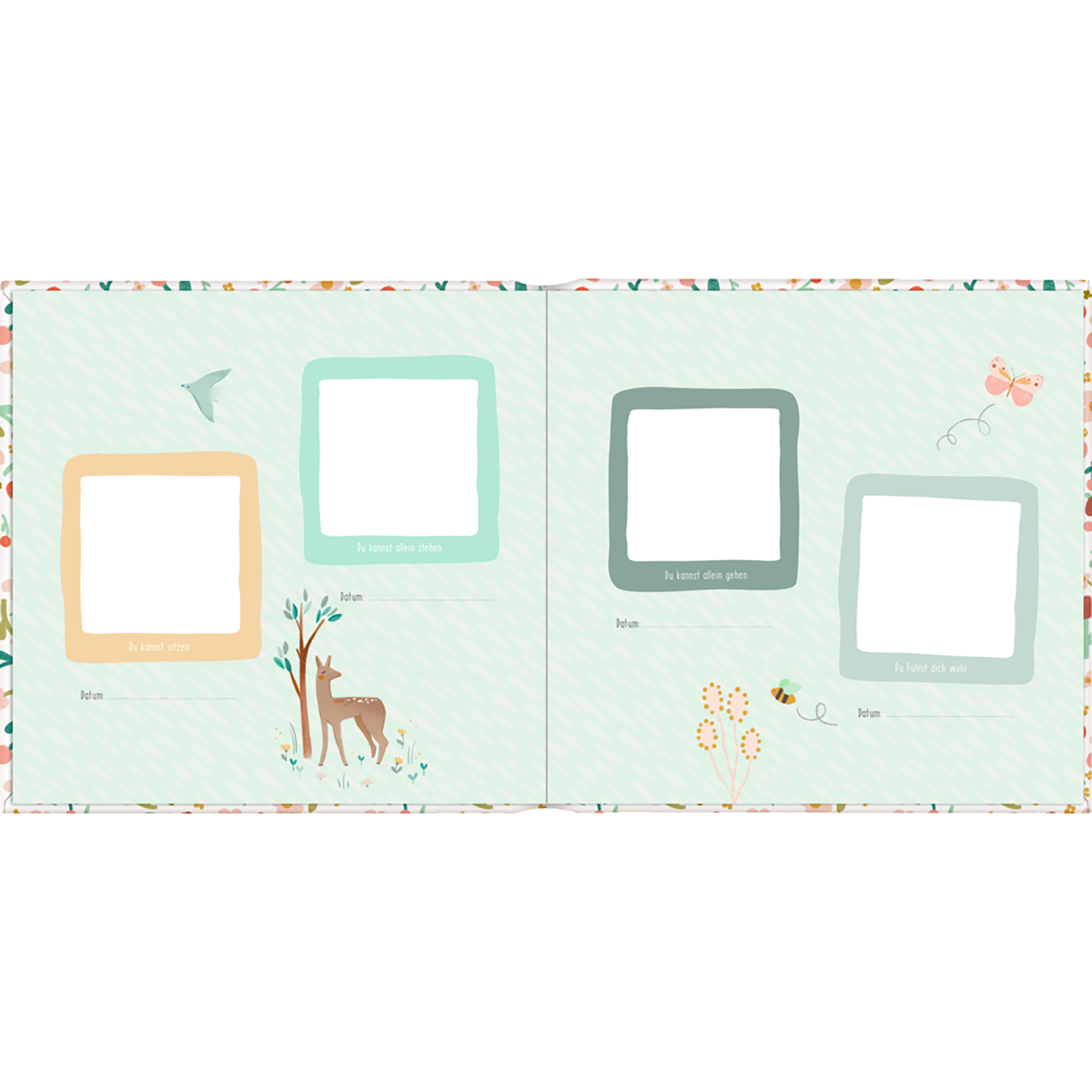 Babyalben, COPPENRATH, Mehrfarbig – Produktansicht