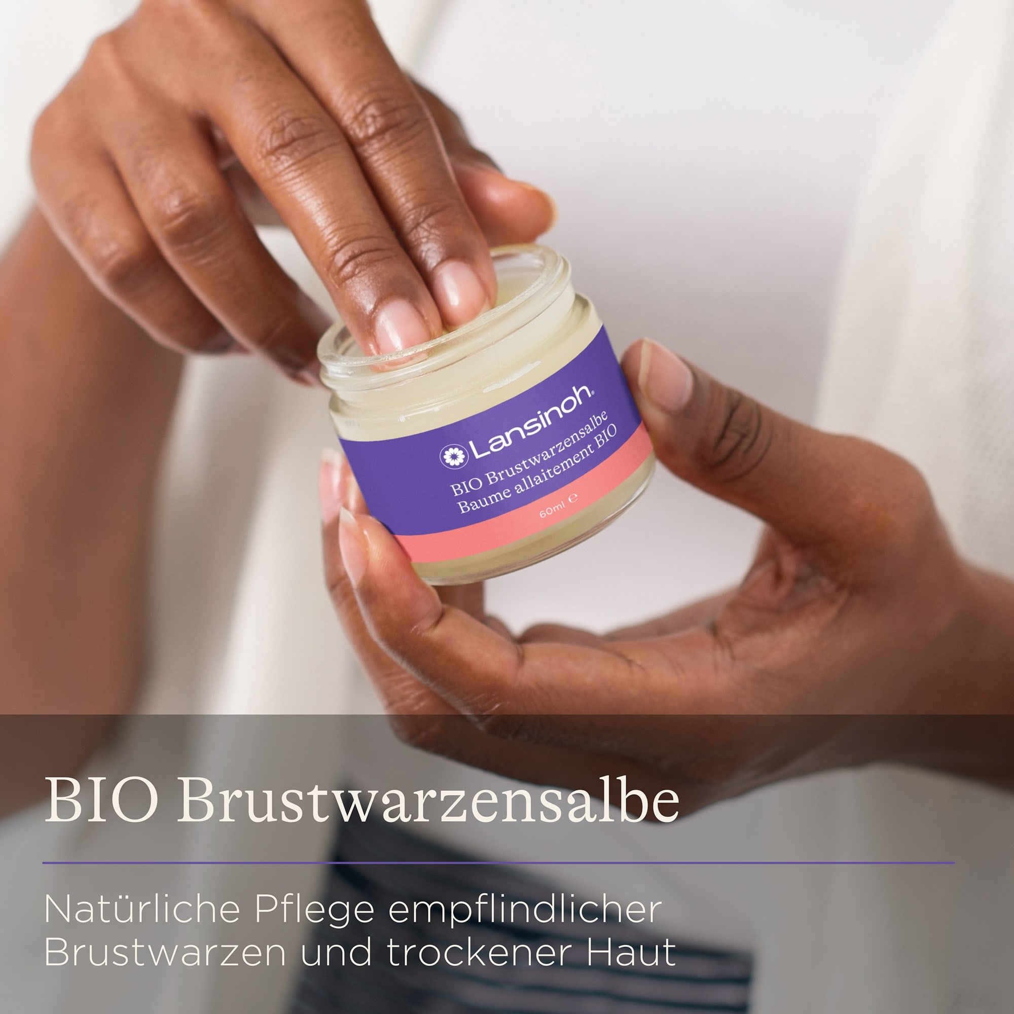 Körperpflege, Lansinoh, Lila – Besonderheit: rein biologische Inhaltsstoffe (USDA Organic zertifiziert)