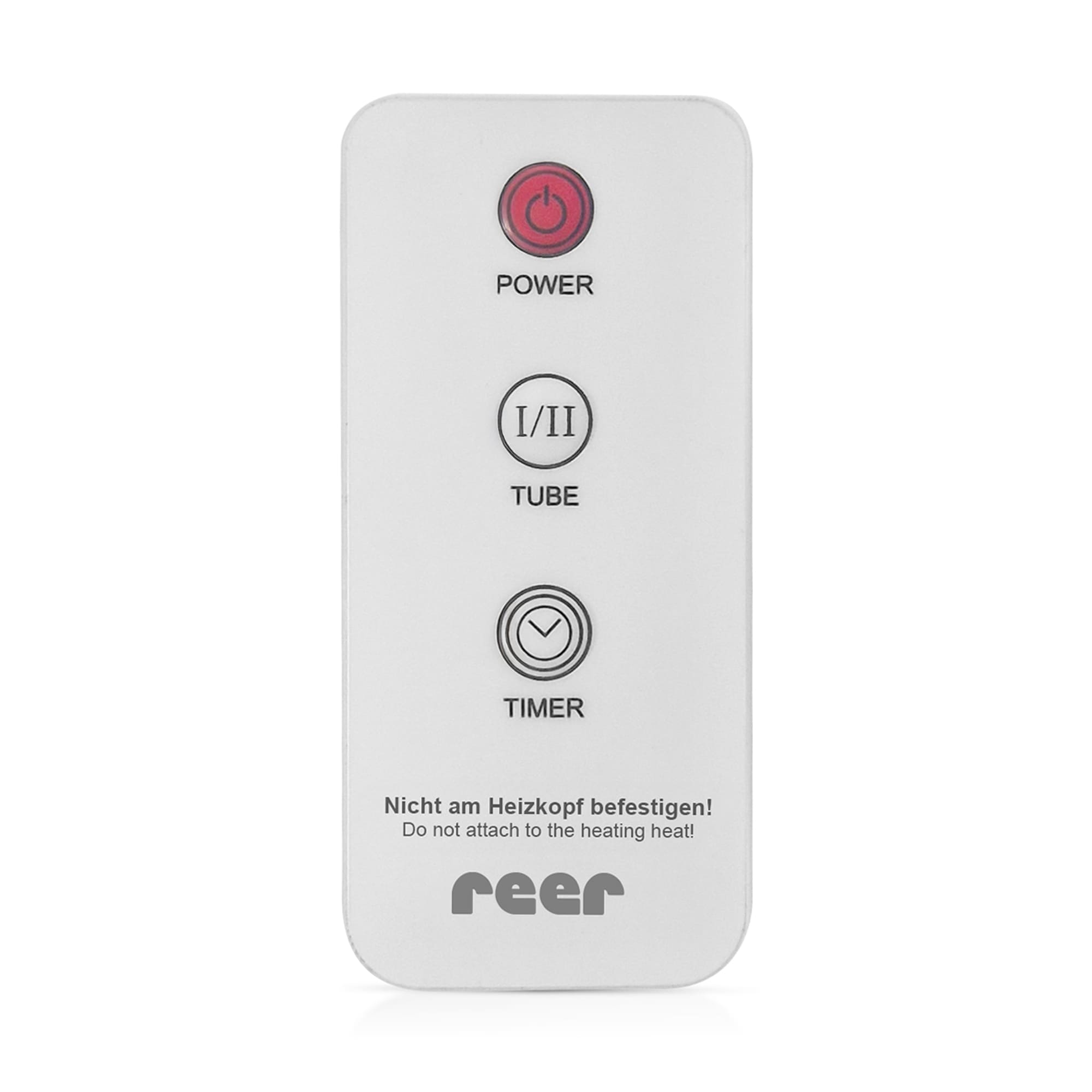 Heizstrahler, reer, Weiß – Produktansicht