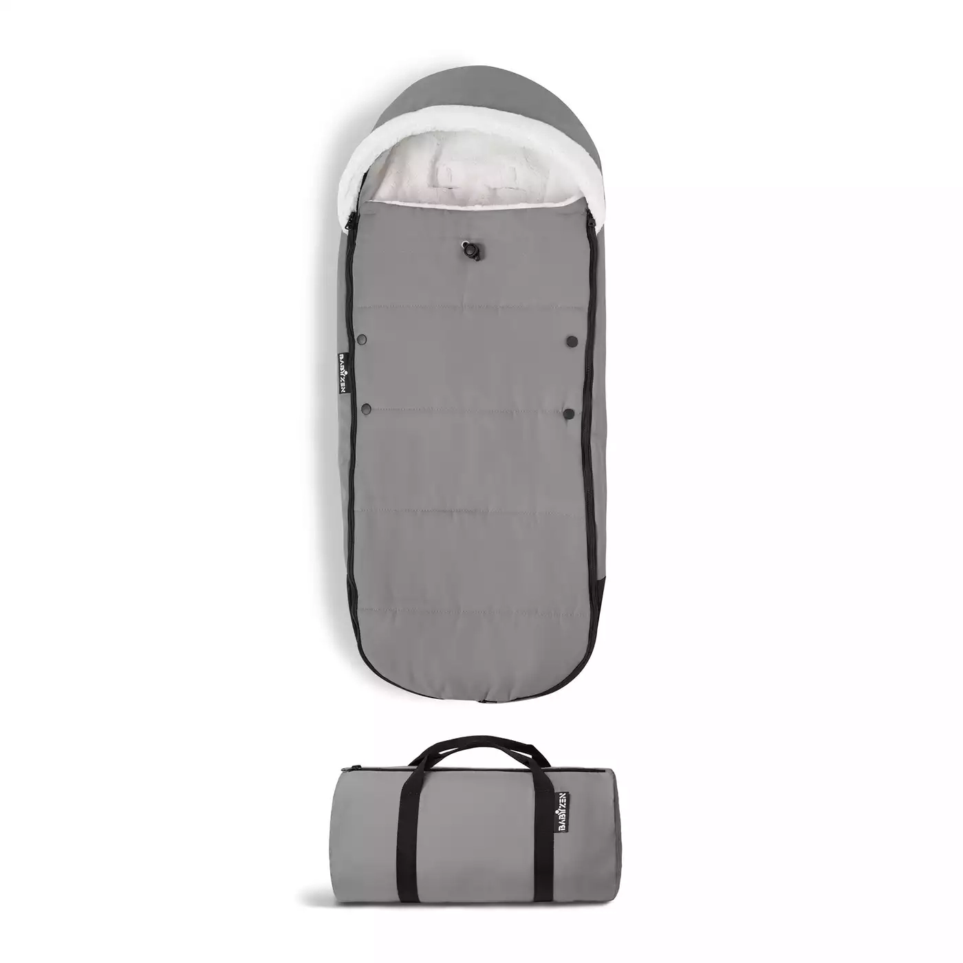 Fußsäcke & Decken, BABYZEN, Grau – Produktansicht