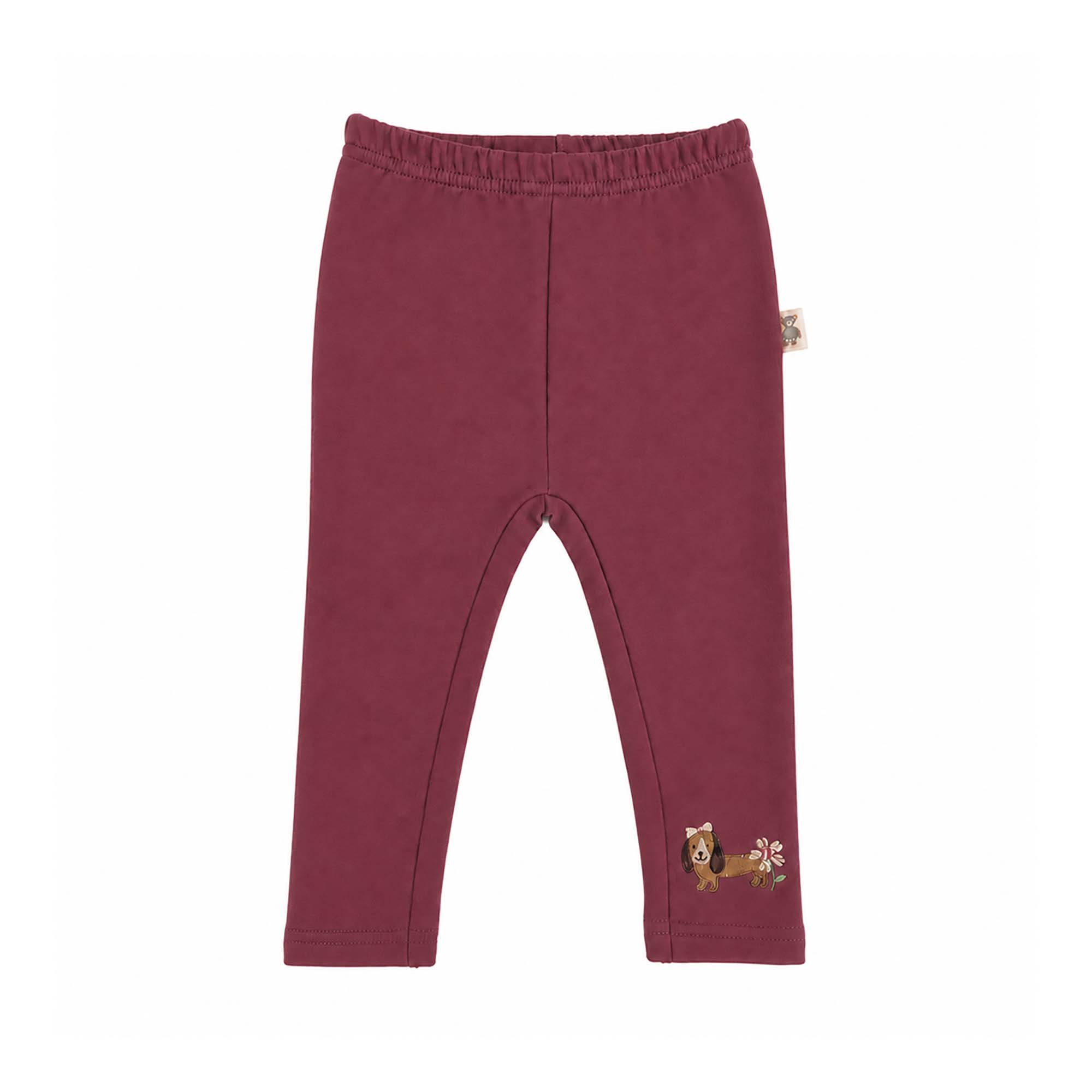 Leggings, LITTLE, Rot – Produktansicht