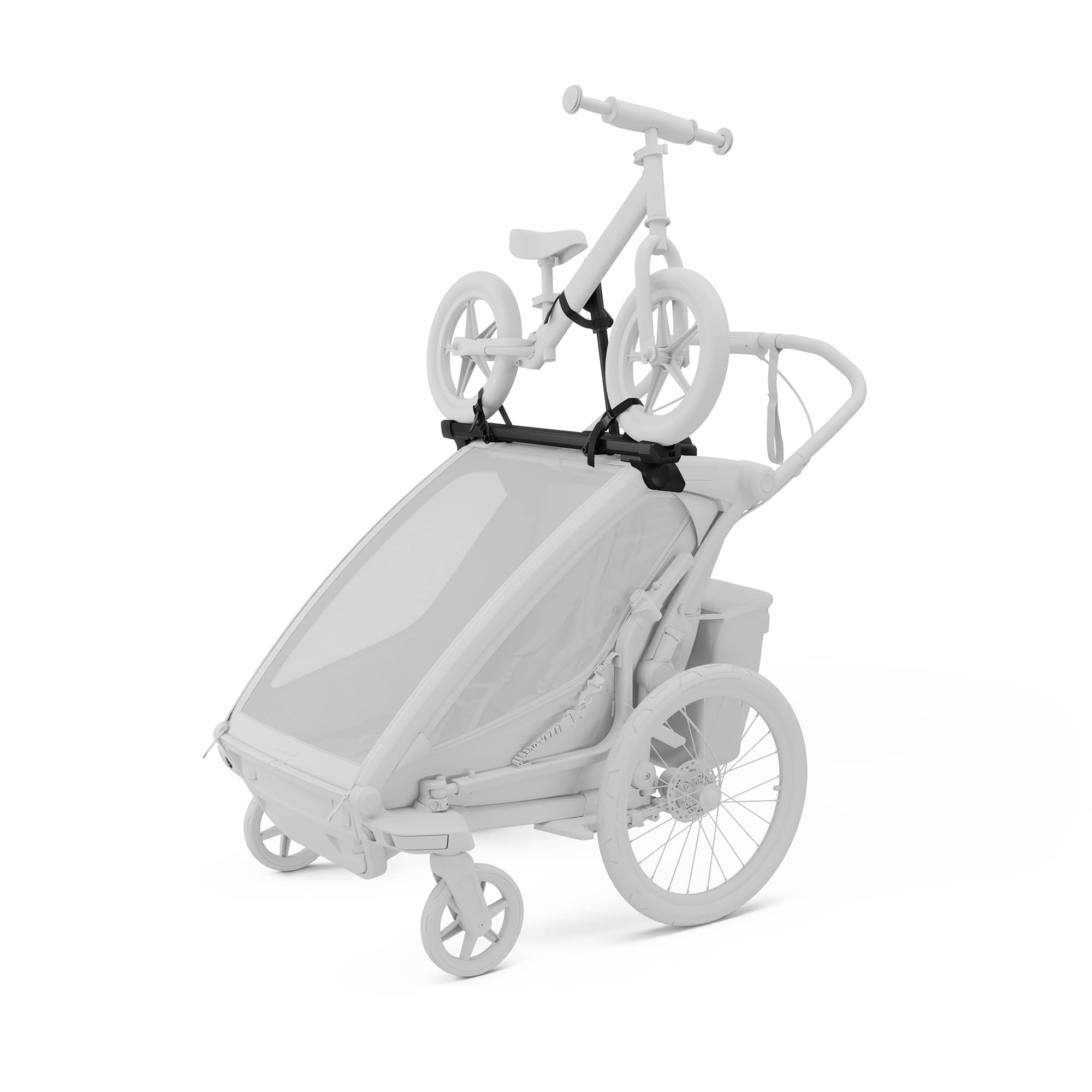 Fahrradanhänger Zubehör, THULE, Schwarz – Produktansicht