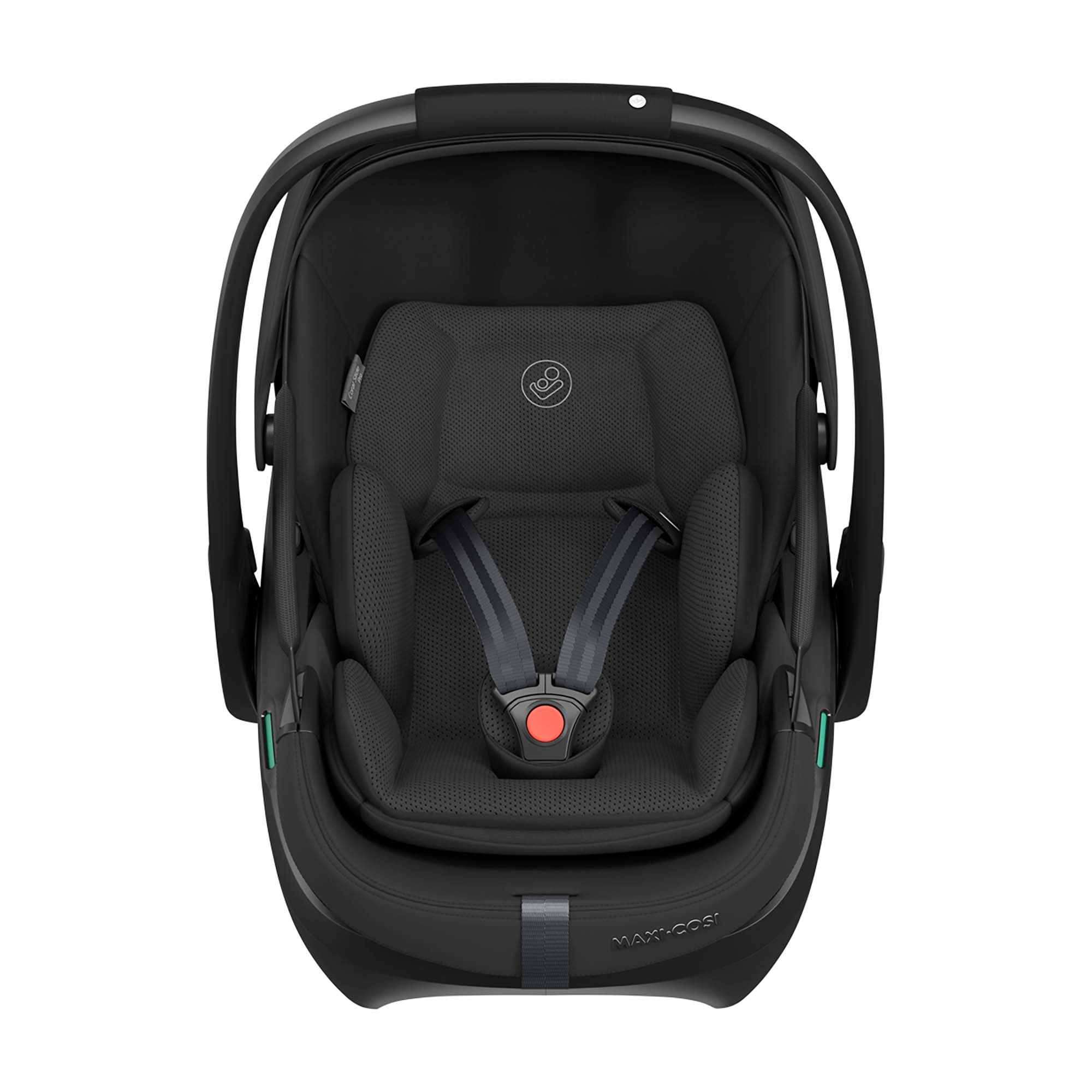 Babyschalen 0-13 kg, Gruppe 0+, MAXI-COSI Premium, Schwarz – Besonderheit: in Kombination mit der Family Fix Slide Pro Easy in, easy out mit SLIDETECH®2