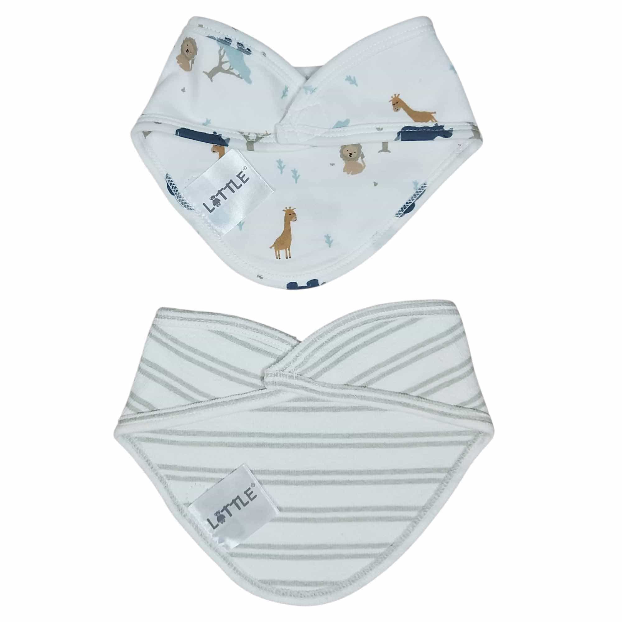 Dreieckstücher & Halstücher, LITTLE, Weiß – Produktansicht