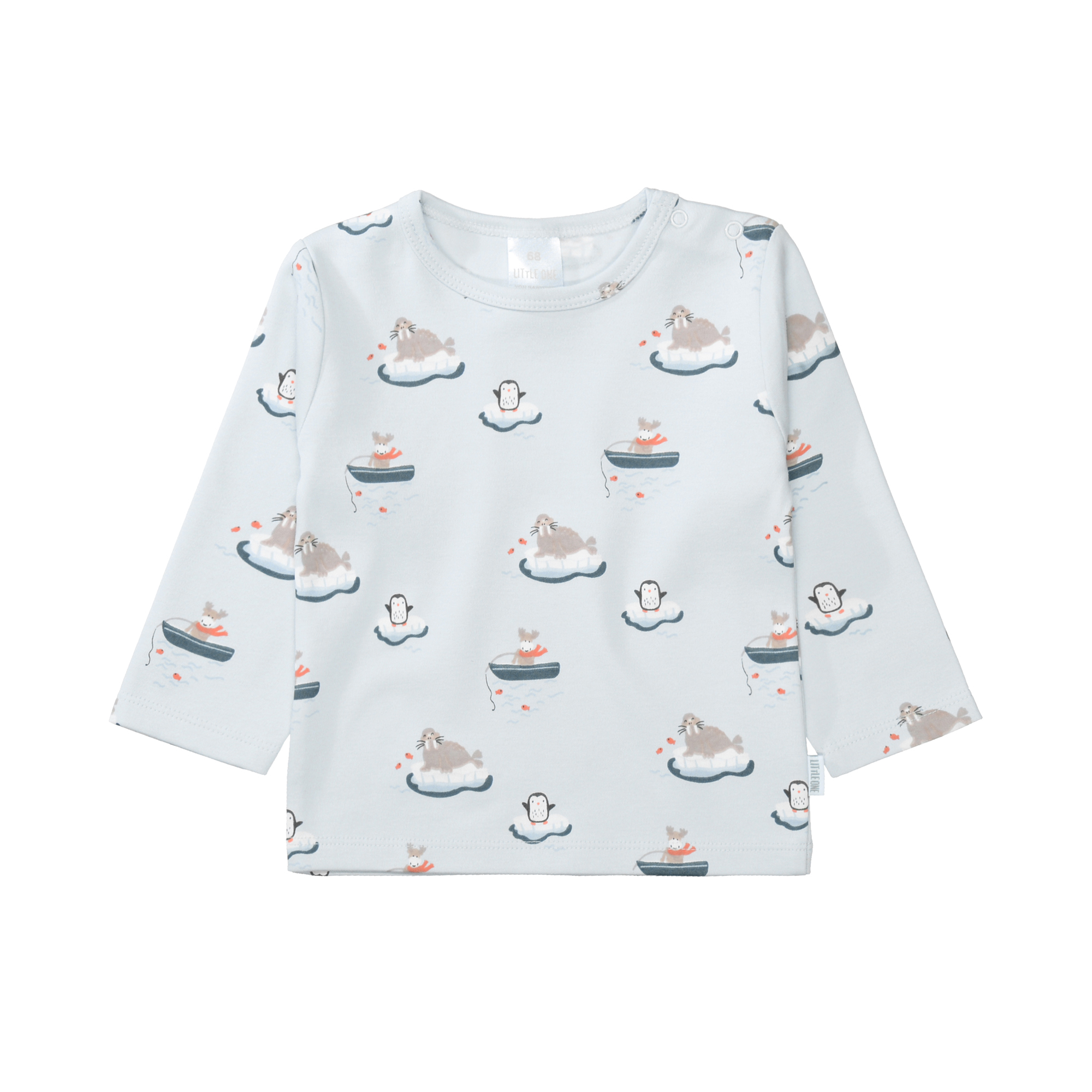 Langarmshirts, LITTLE ONE, Blau – Produktansicht