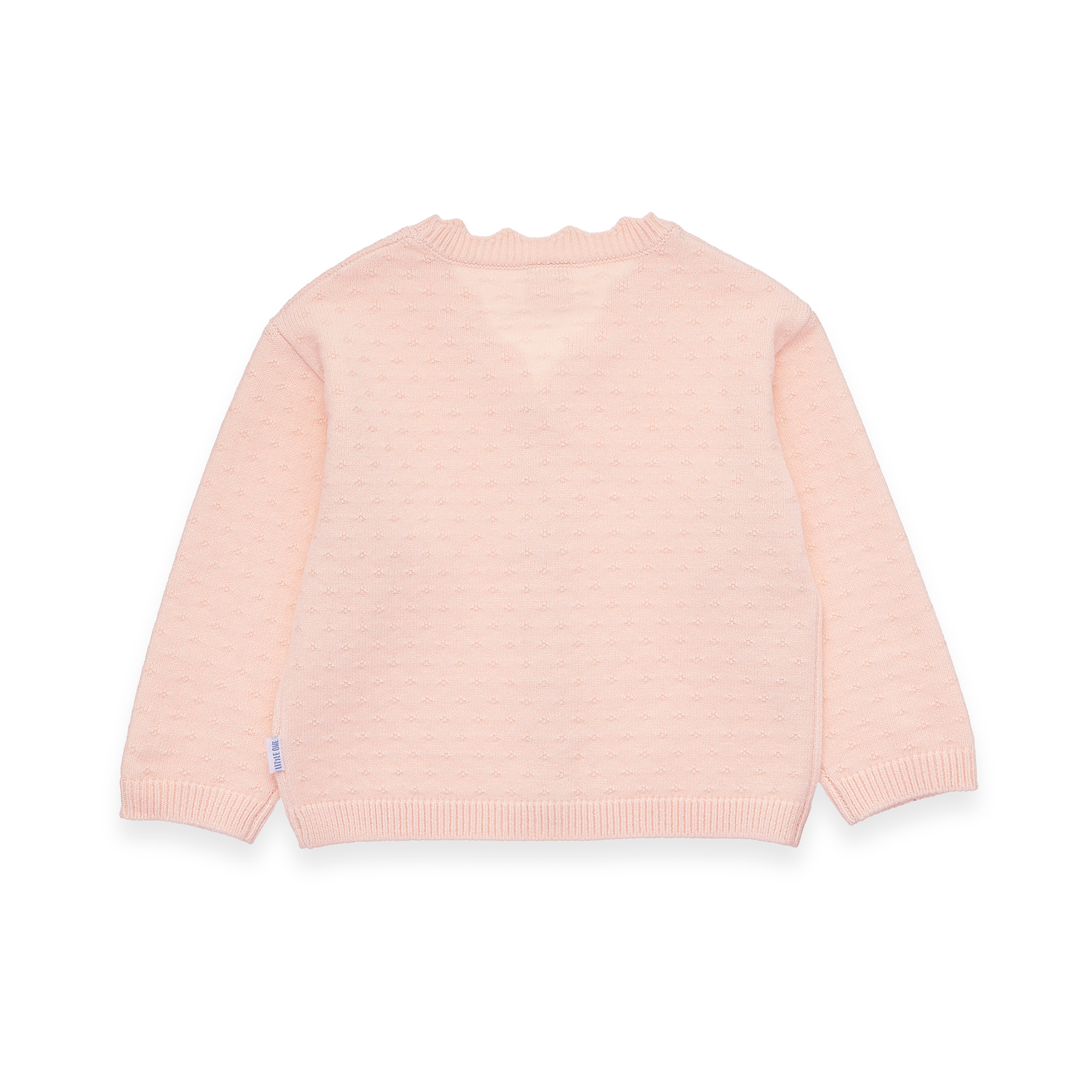 Sweat-, Fleece- & Strickjacken, LITTLE ONE, Pink – Besonderheit: mit Knopfleiste