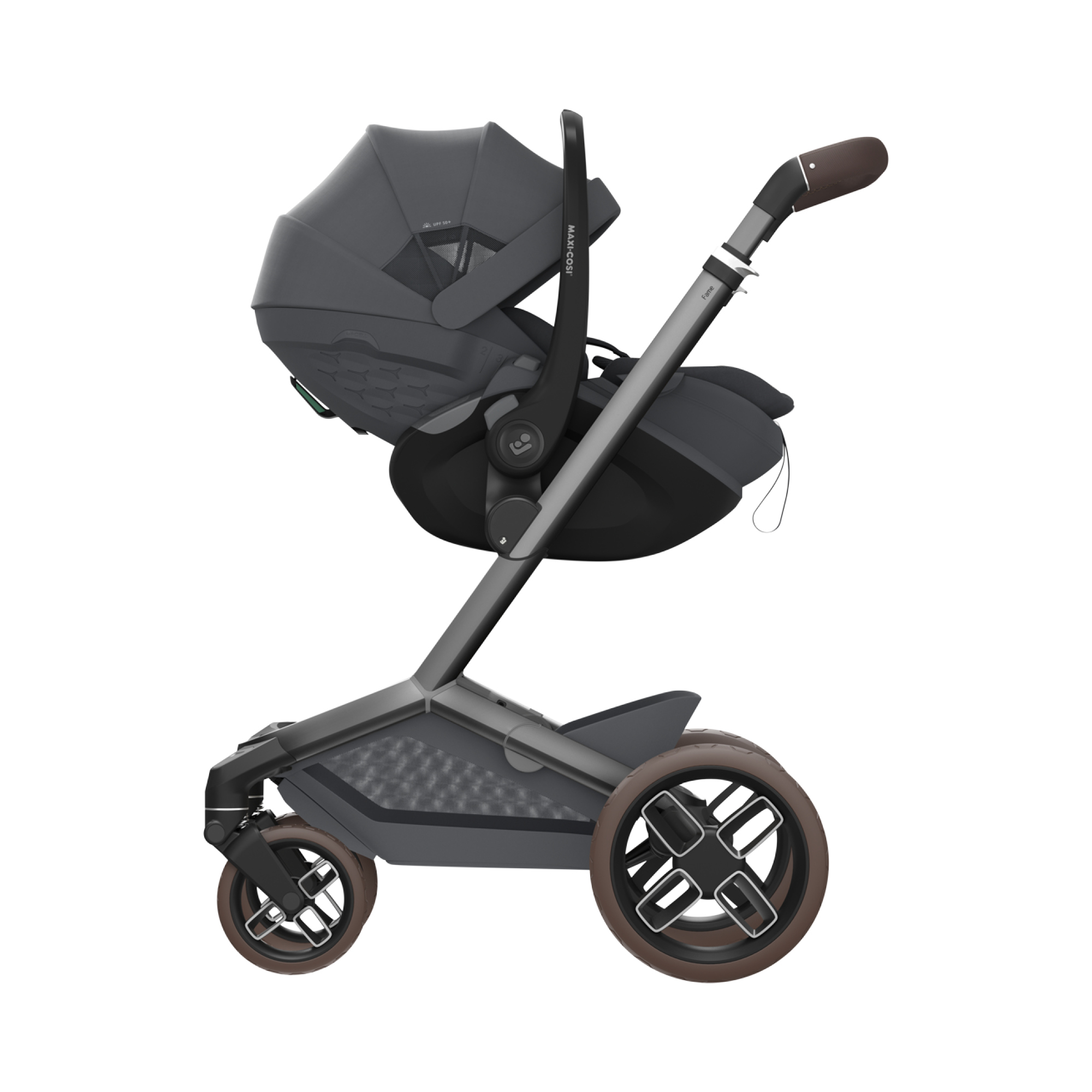 Kinderwagen Komplettsets, MAXI-COSI Premium, Grau – Produktansicht