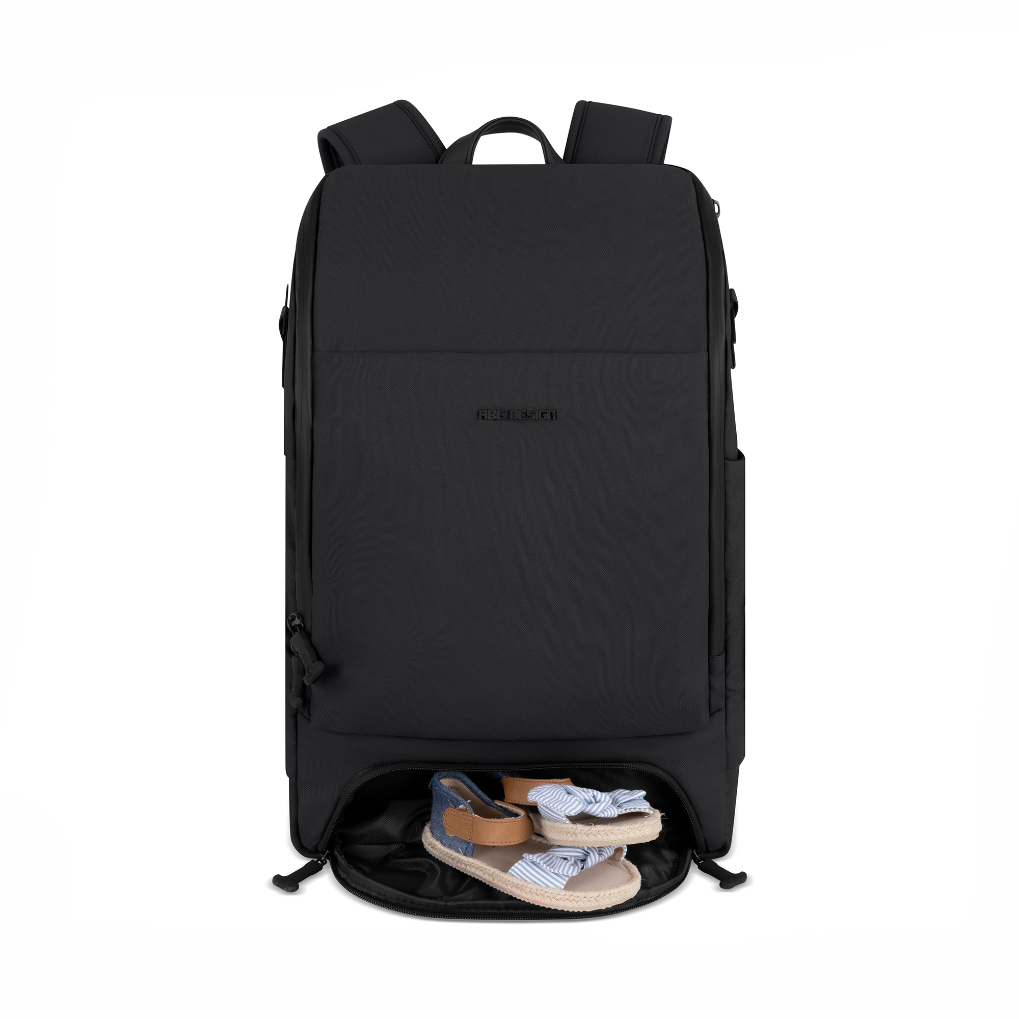 Wickelrucksäcke, ABC DESIGN, Schwarz – Produktansicht