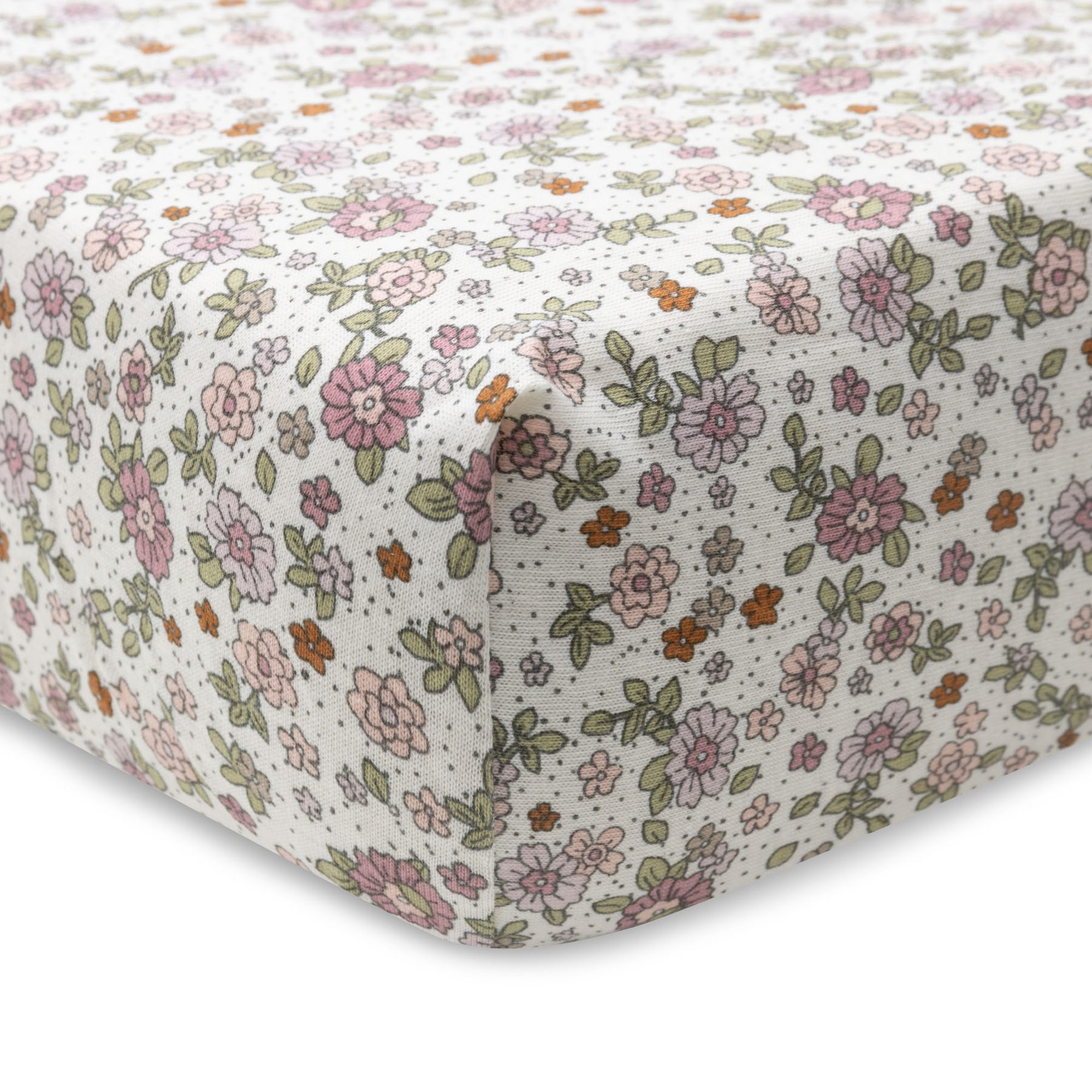 Spannbettlaken 70x140 cm, jollein, Mehrfarbig – Produktansicht