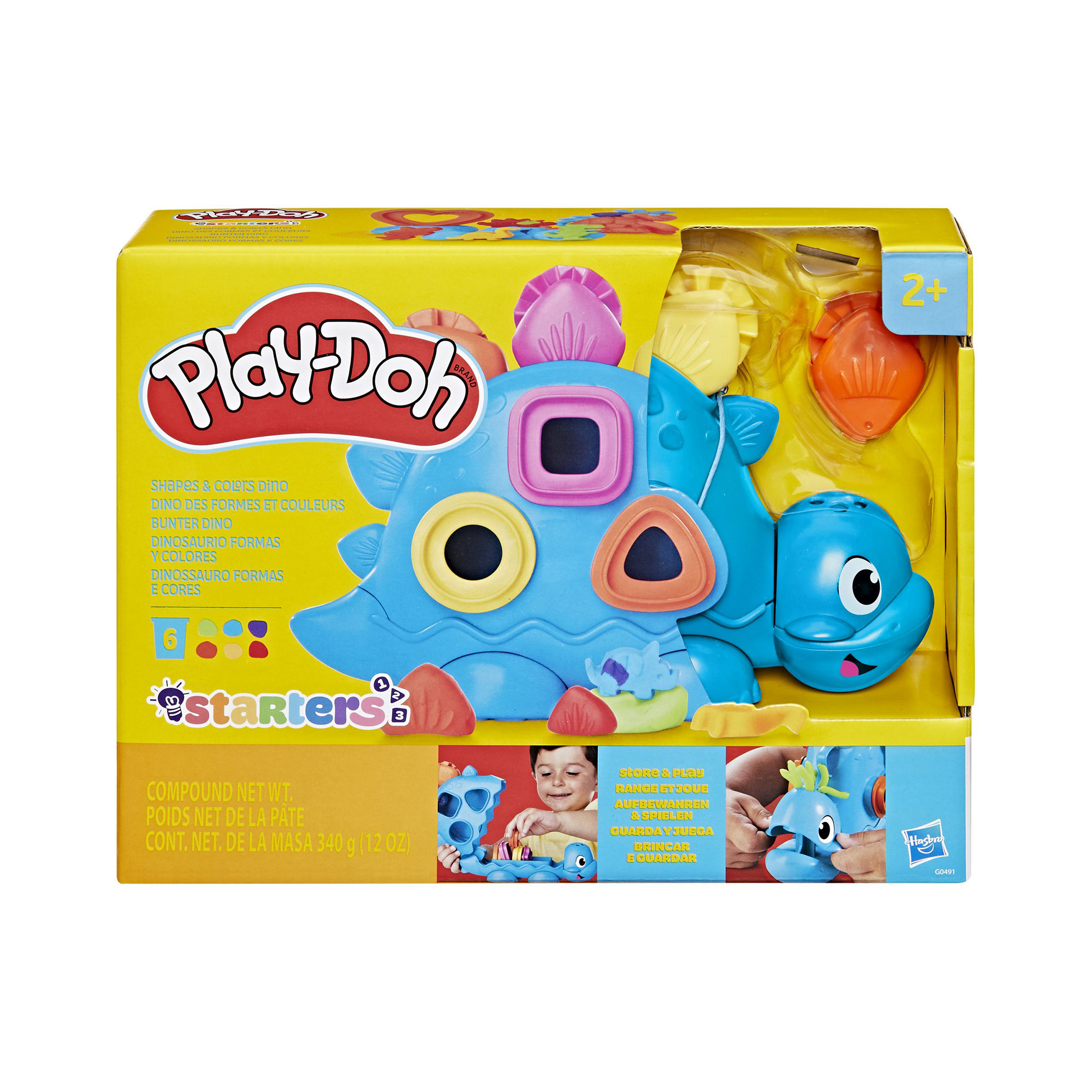 Malen & Kneten, Play-Doh, Mehrfarbig – Produktansicht