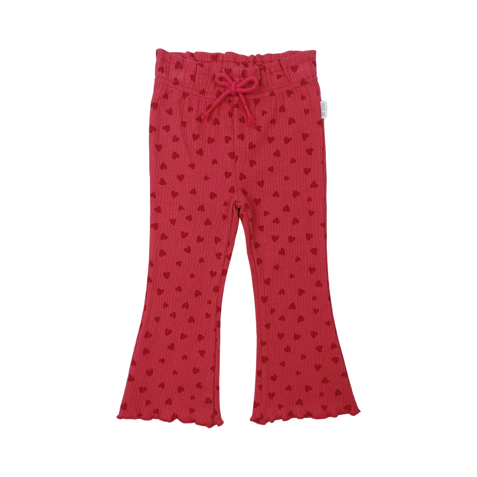 Leggings, LITTLE ONE, Rot – Produktansicht