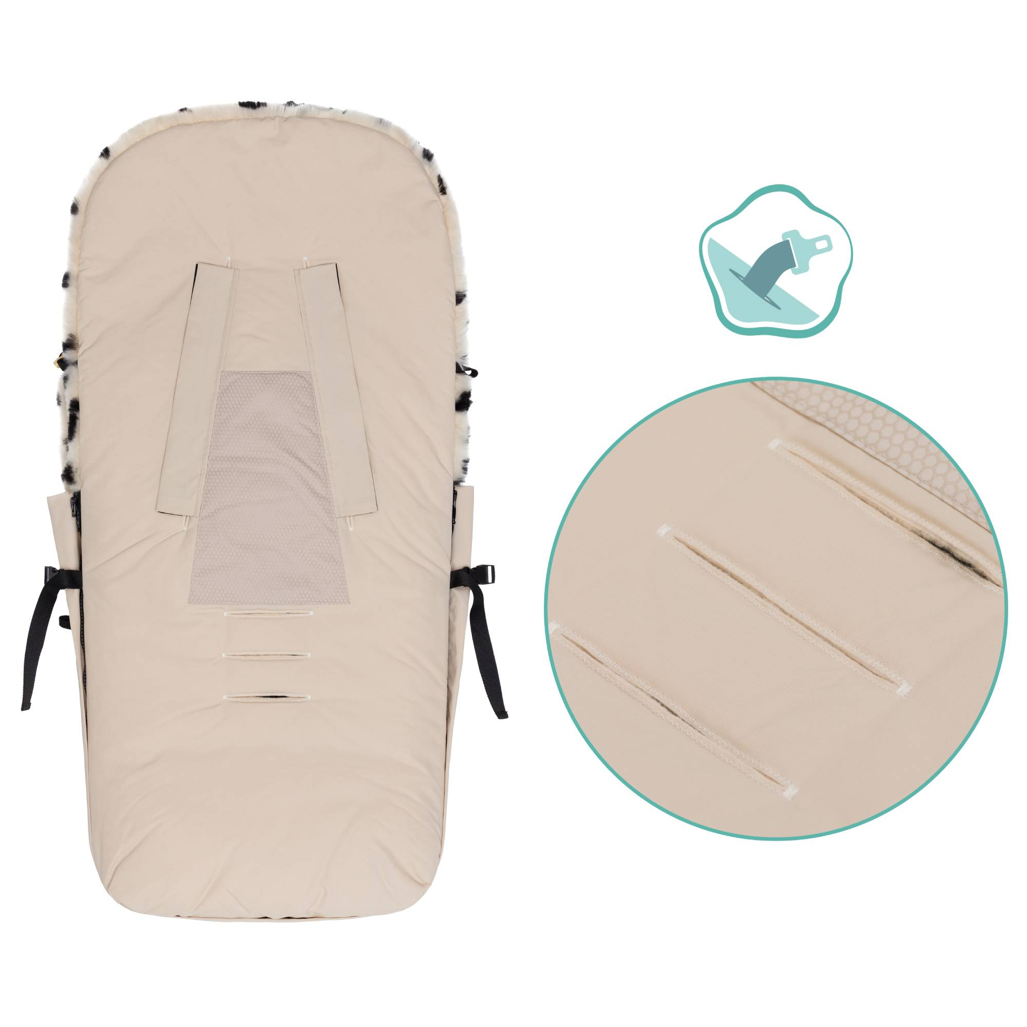Fußsäcke & Decken, LITTLE ONE, Beige – Produktansicht