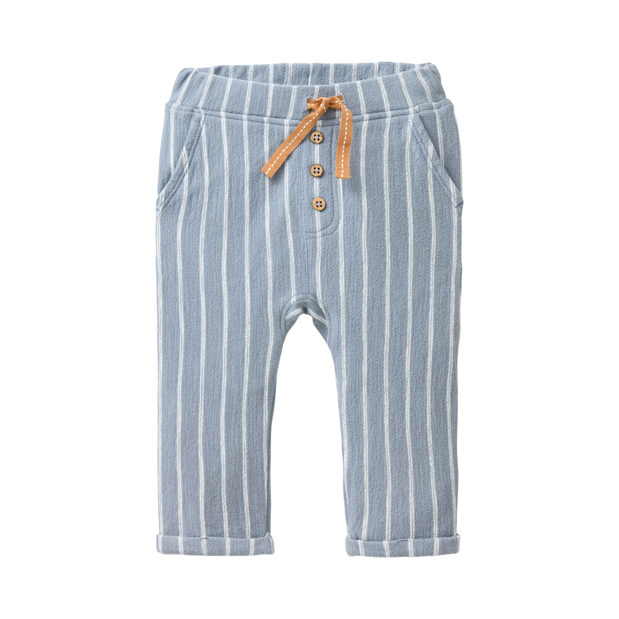 Lange Hosen, People Wear Organic, Blau – Besonderheit: aus 100% Baumwolle