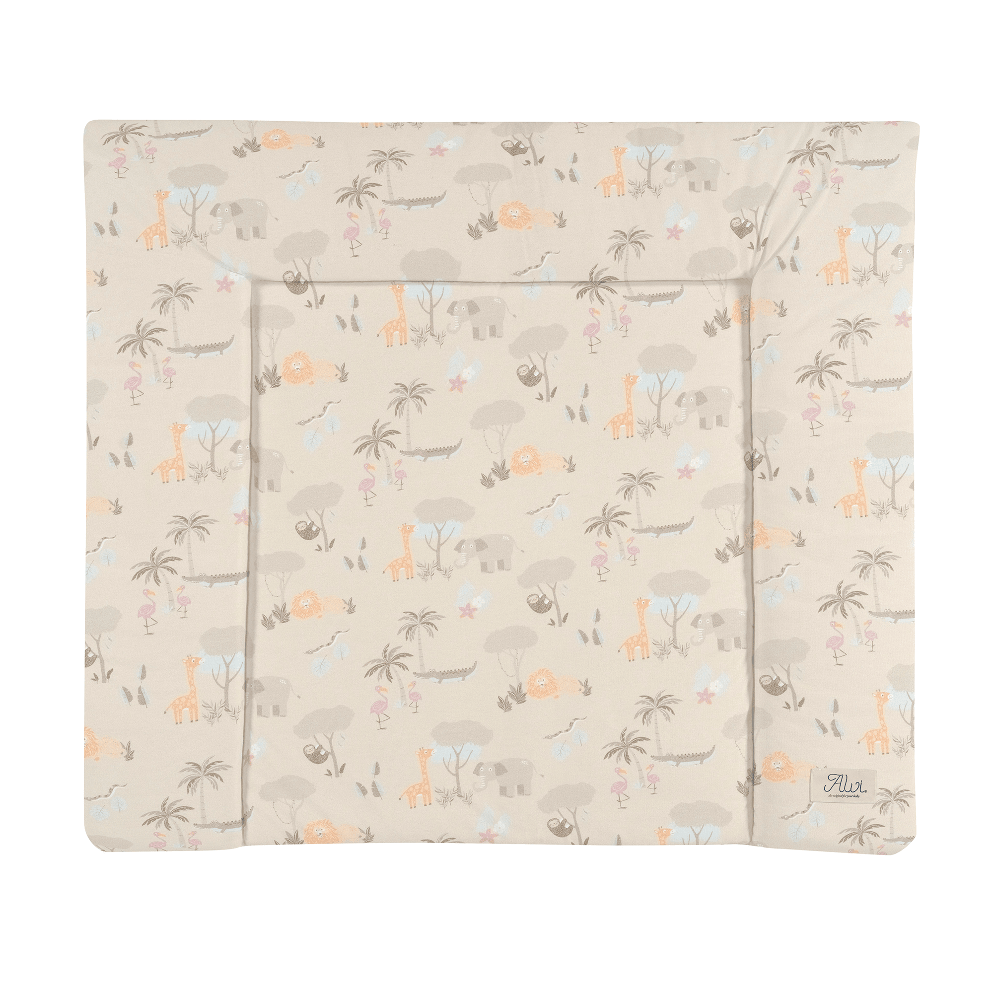 Wickelunterlagen, Alvi, Beige – Besonderheit: Bezug aus 100% Baumwolle