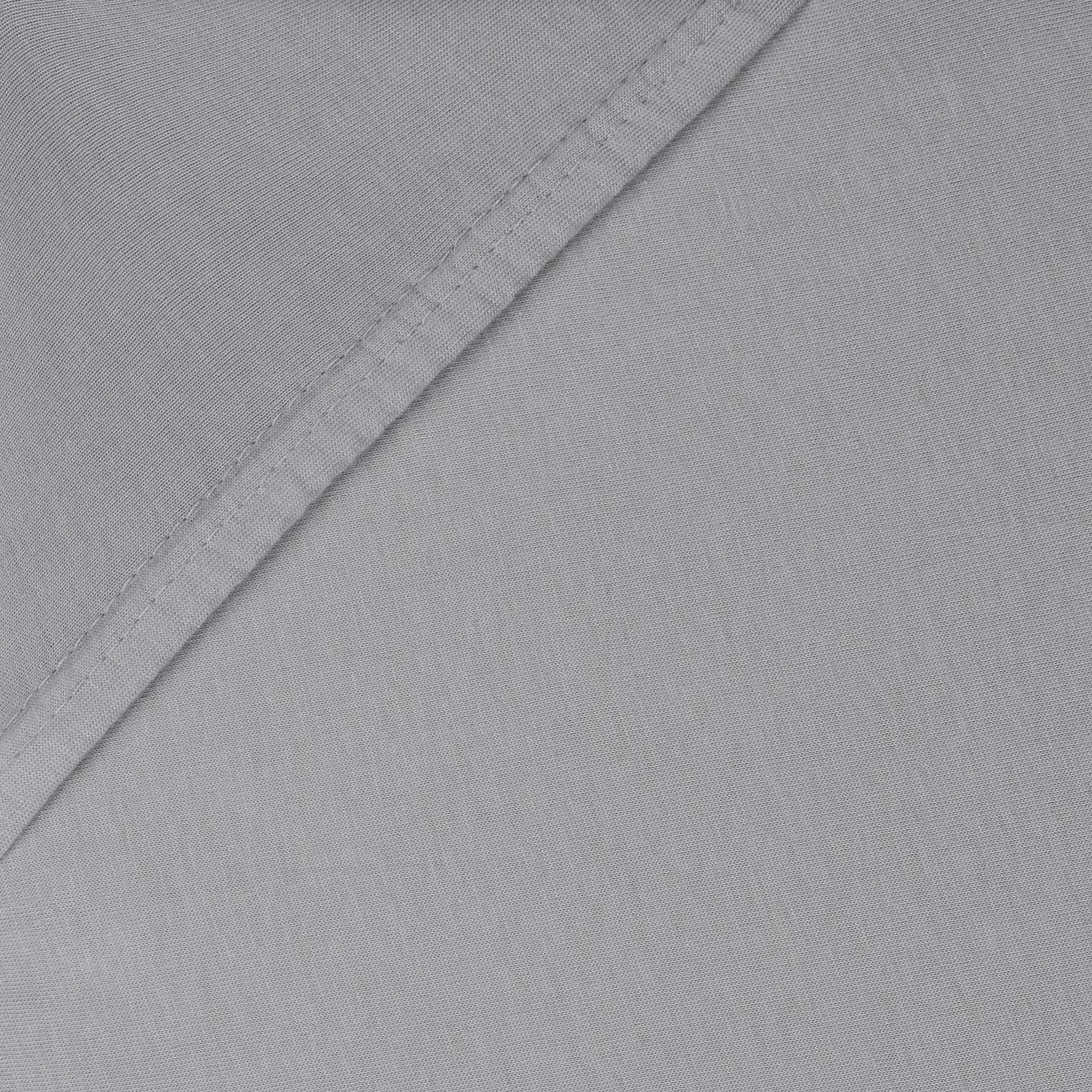 Spannbettlaken, babybay, Grau – Produktansicht