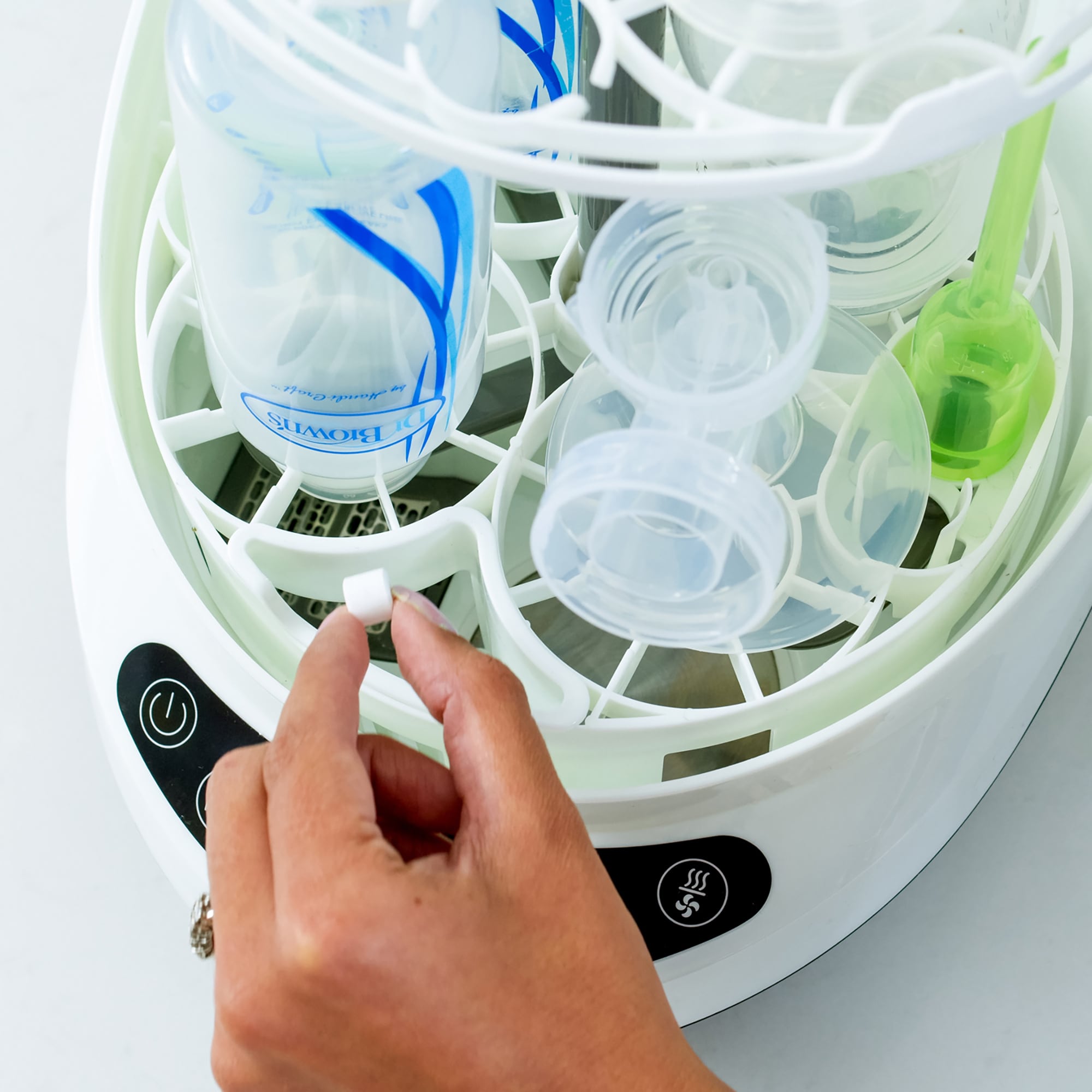Vaporisatoren, babybrezza, Weiß – Produktansicht