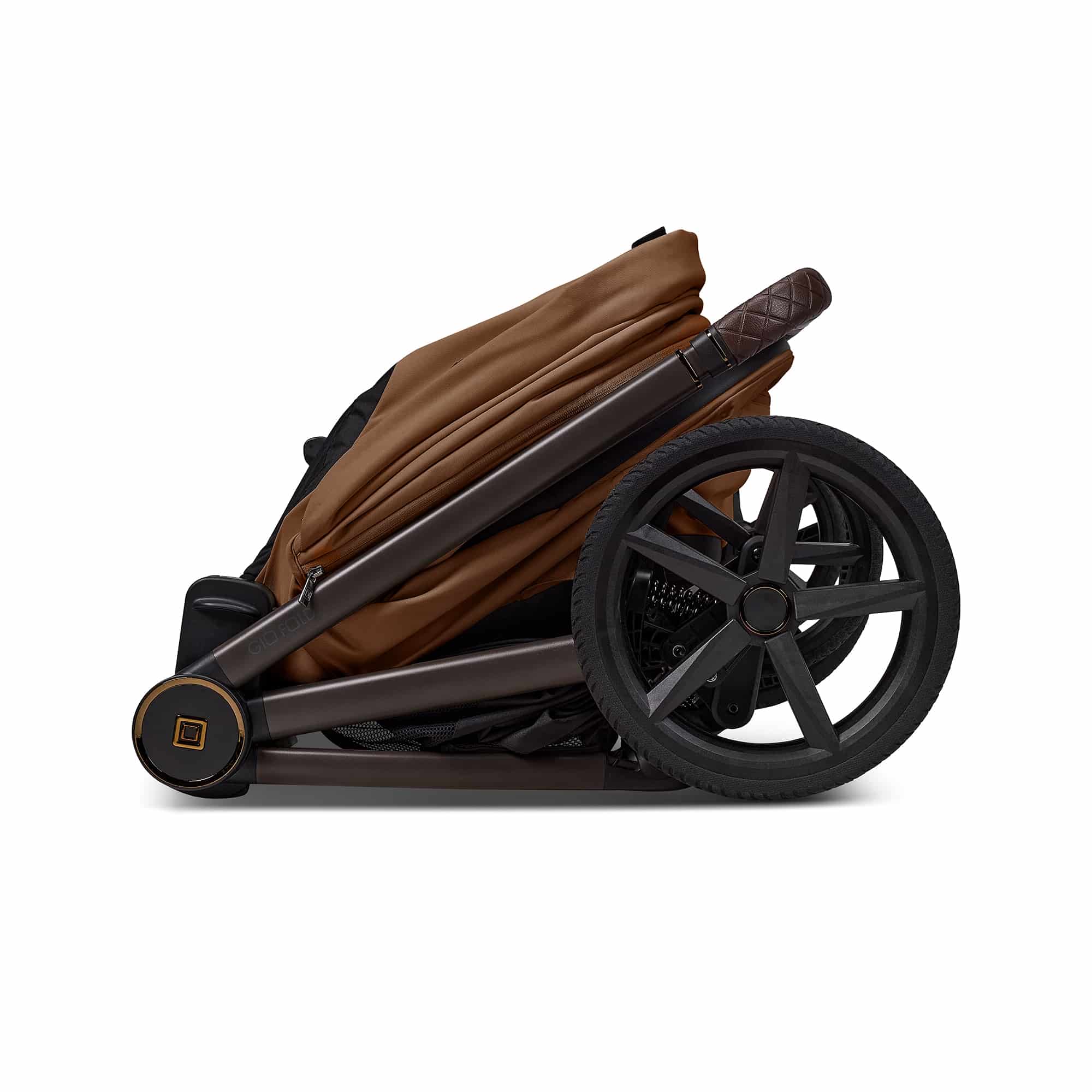 Kombi-Kinderwagen, MOON, Braun – Produktansicht