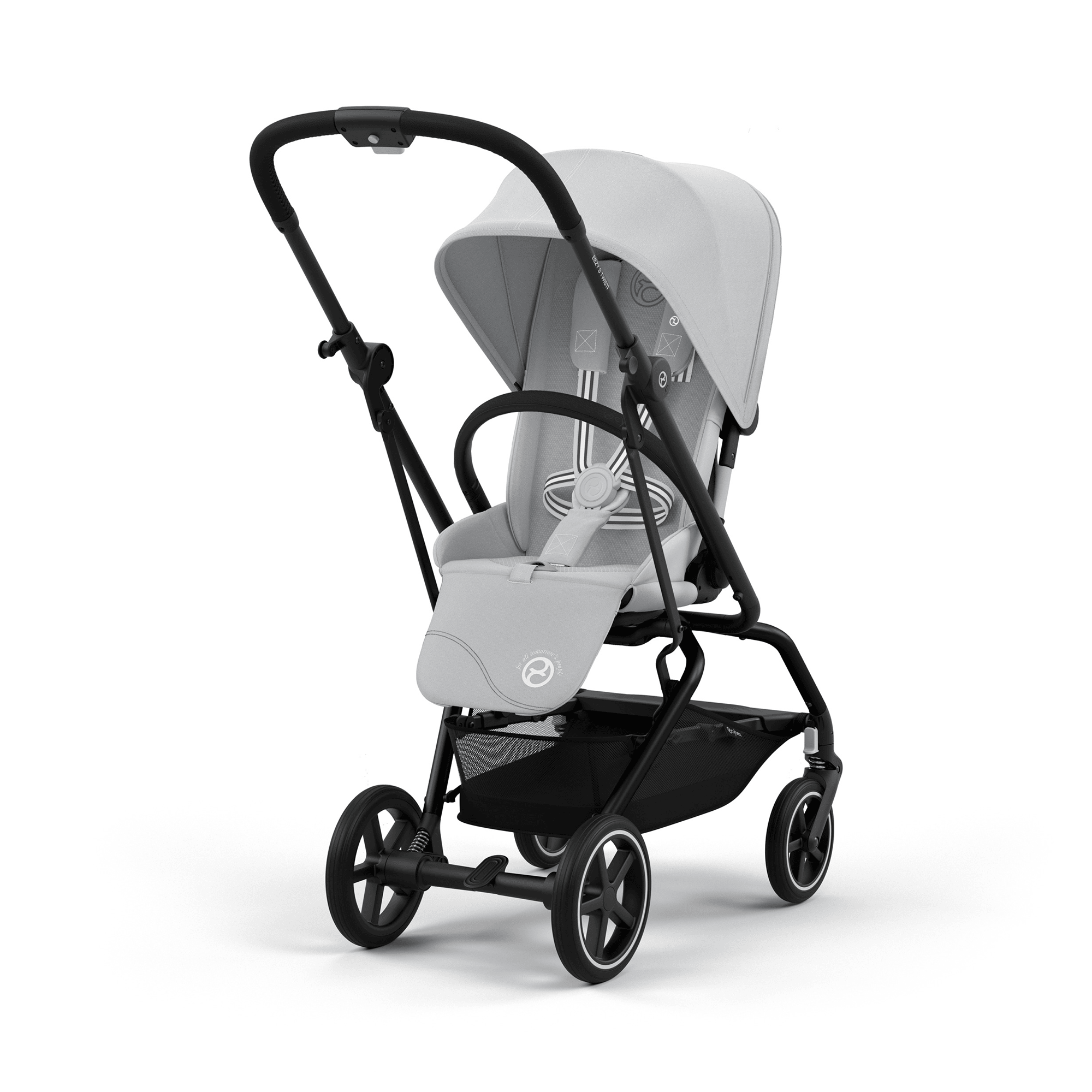 Buggys, cybex, Grau – Besonderheit: 360° drehbare Sitzeinheit