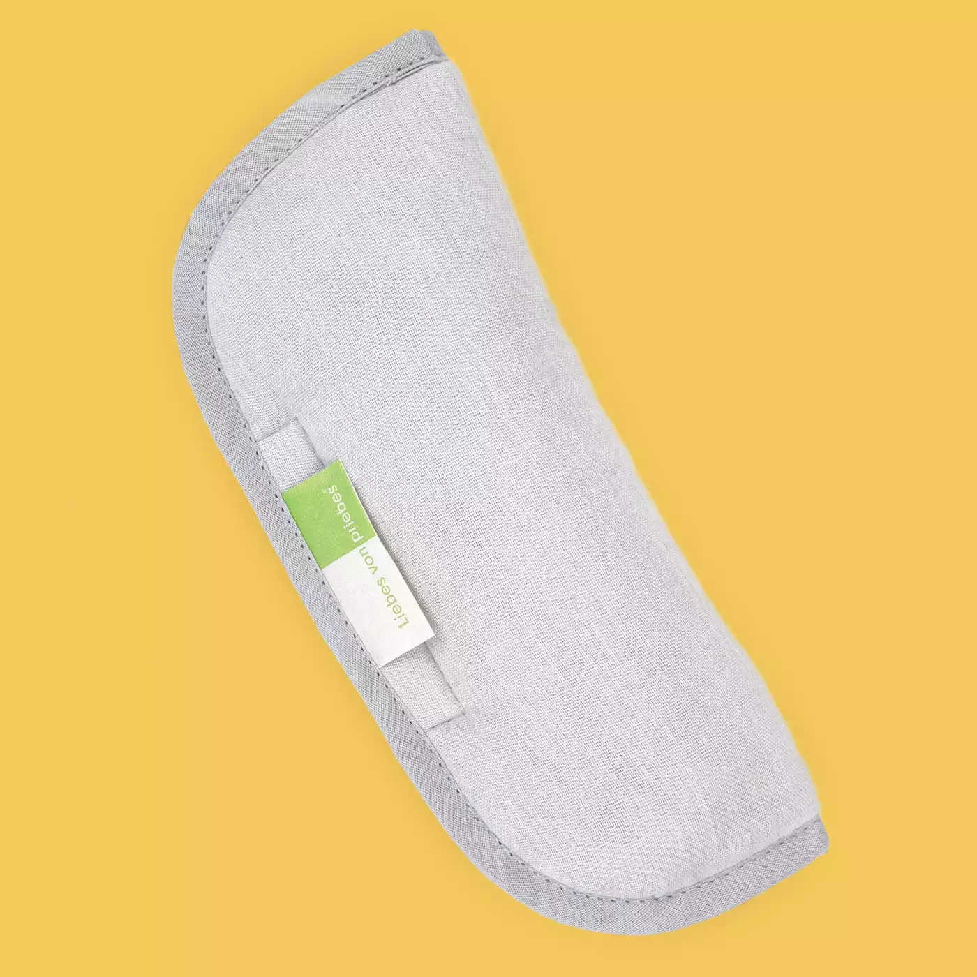 Gurtpolster für Kindersitze, Liebes vPriebes, Grau – Produktansicht