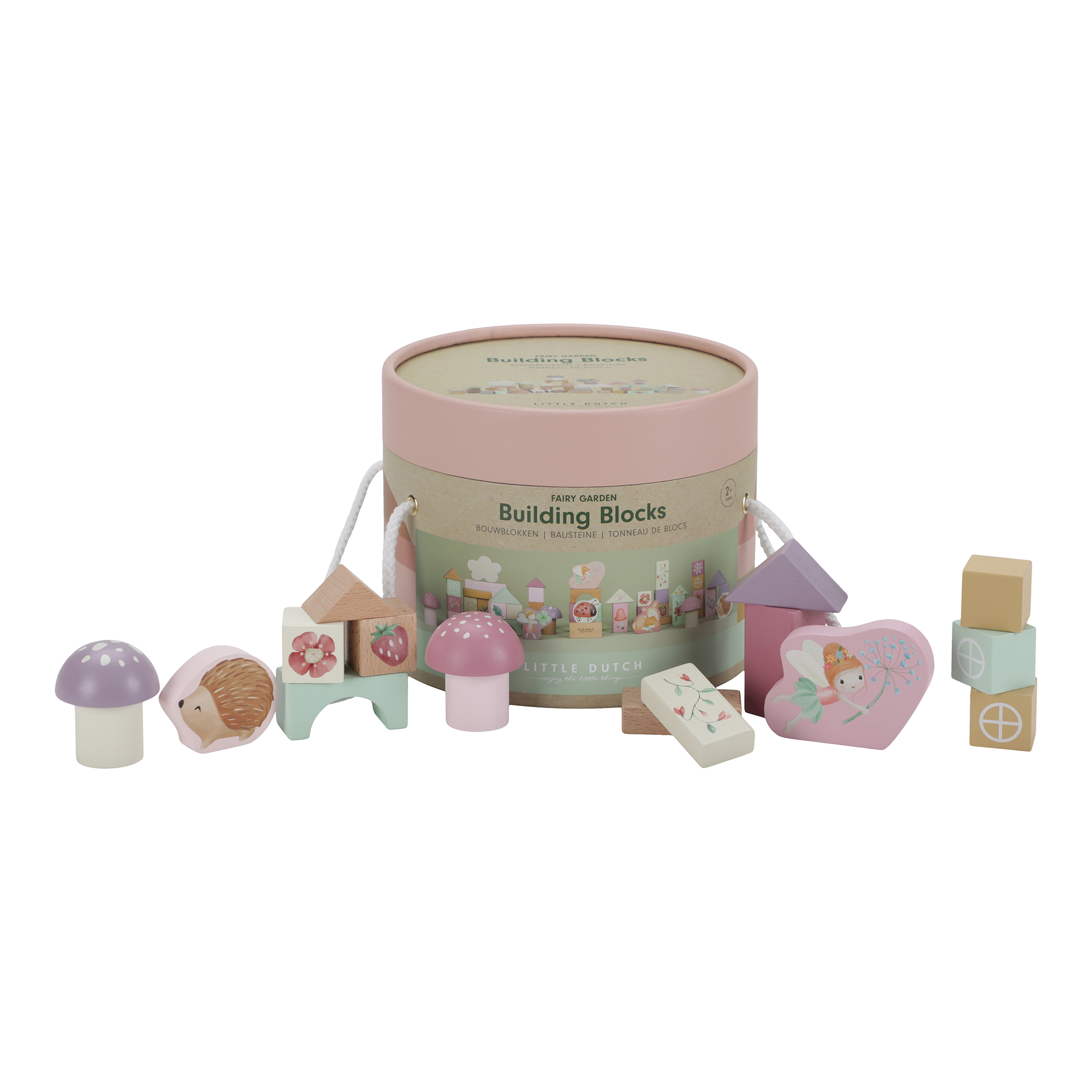 Bausteine, LITTLE DUTCH, Pink – Produktansicht