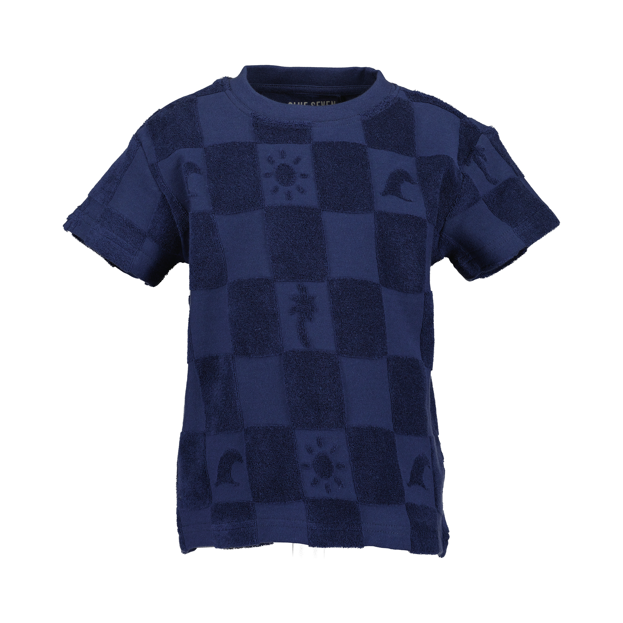 Kurzarmshirts, blue seven, Blau – Produktansicht