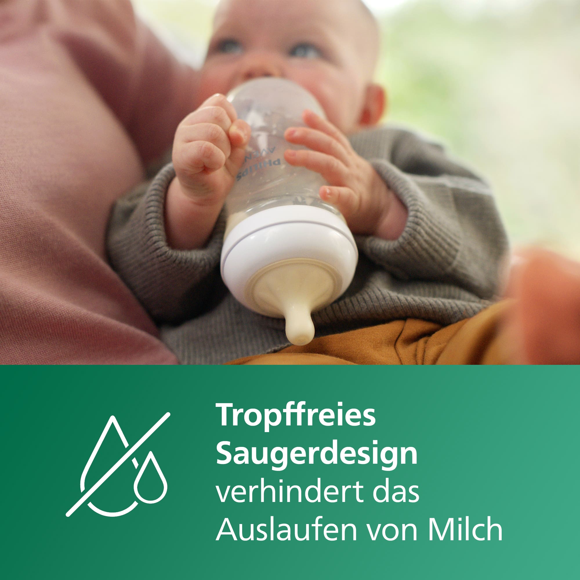 Babyfläschchen, PHILIPS AVENT, Transparent – Produktansicht
