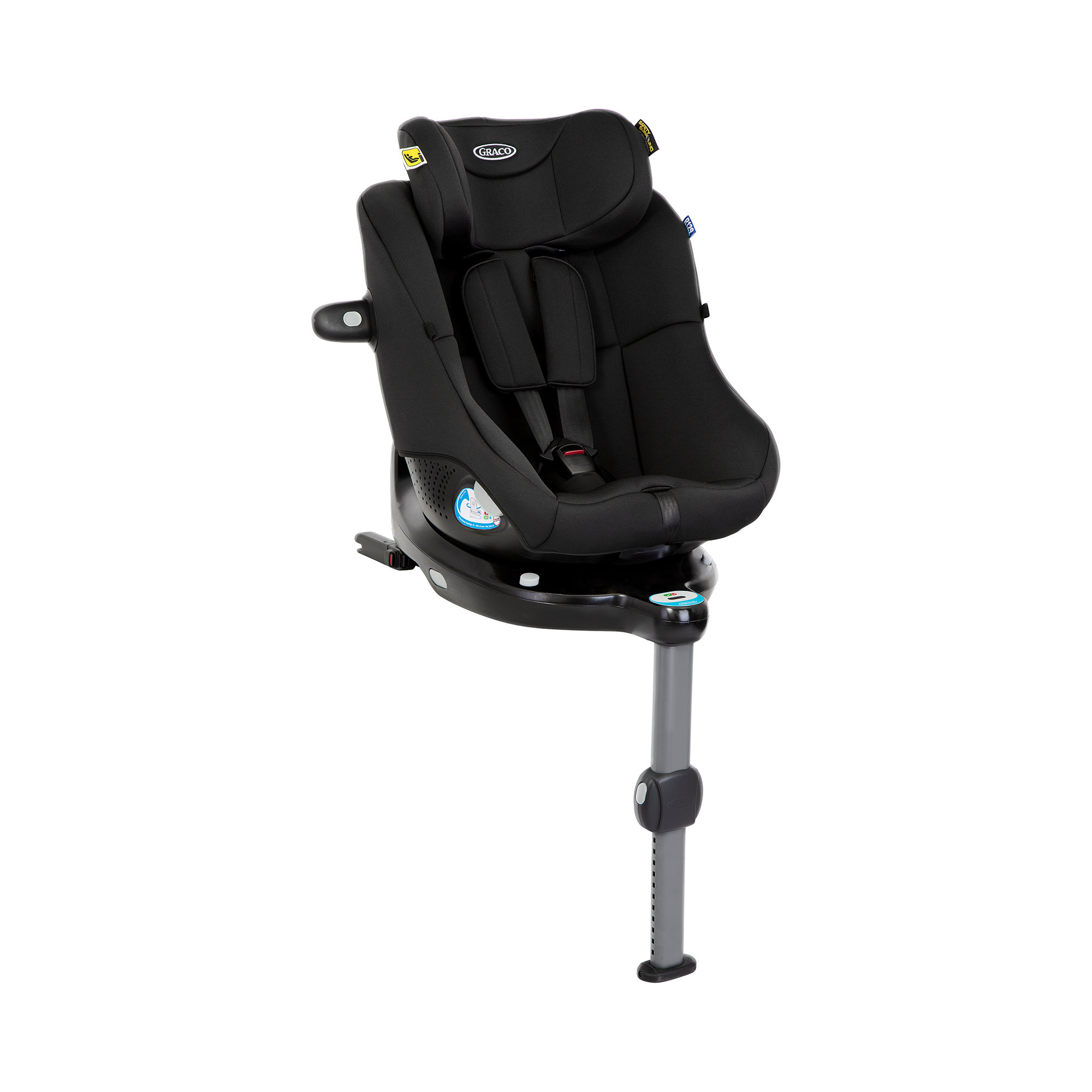 Reboarder 0-18 kg, Gruppe 0+/1, GRACO, Schwarz – Produktansicht