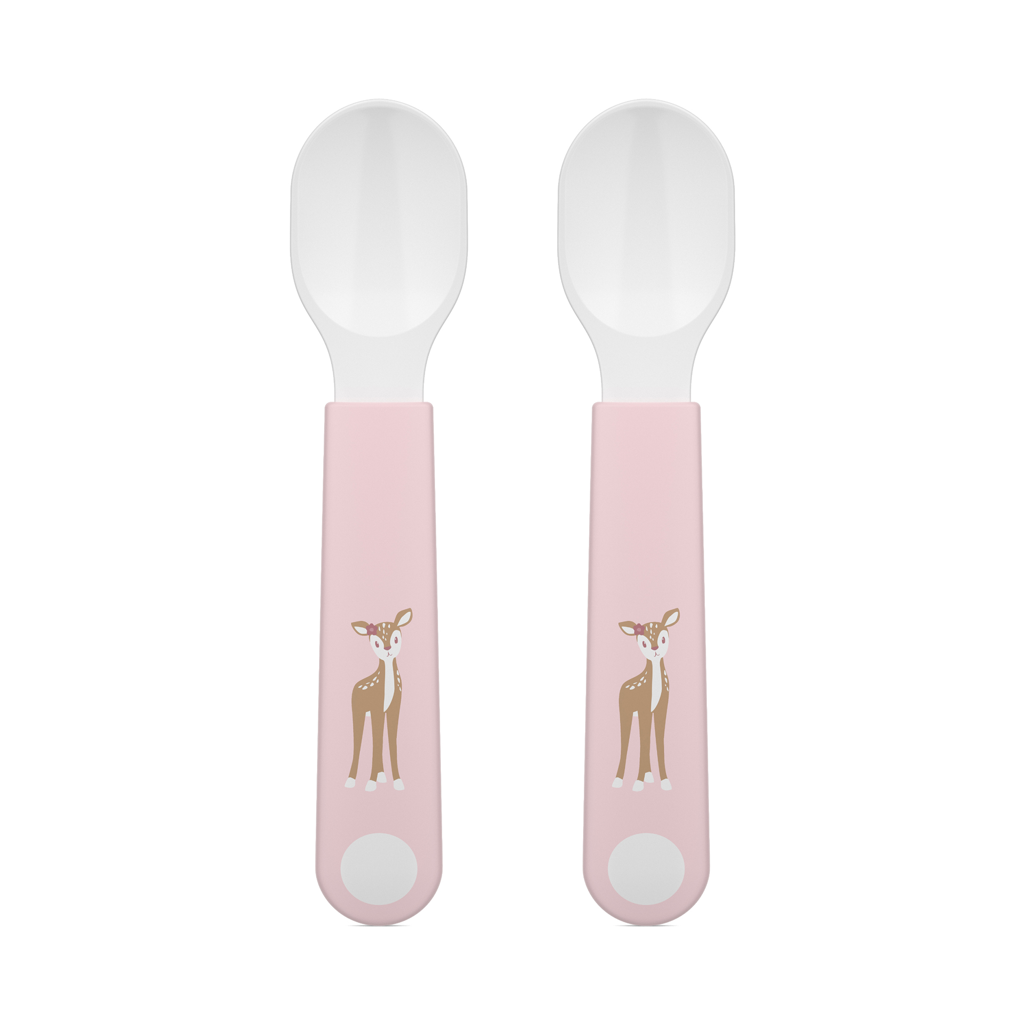 Kinderbesteck, MEPAL, Pink – Besonderheit: Set bestehend aus 2 Löffeln