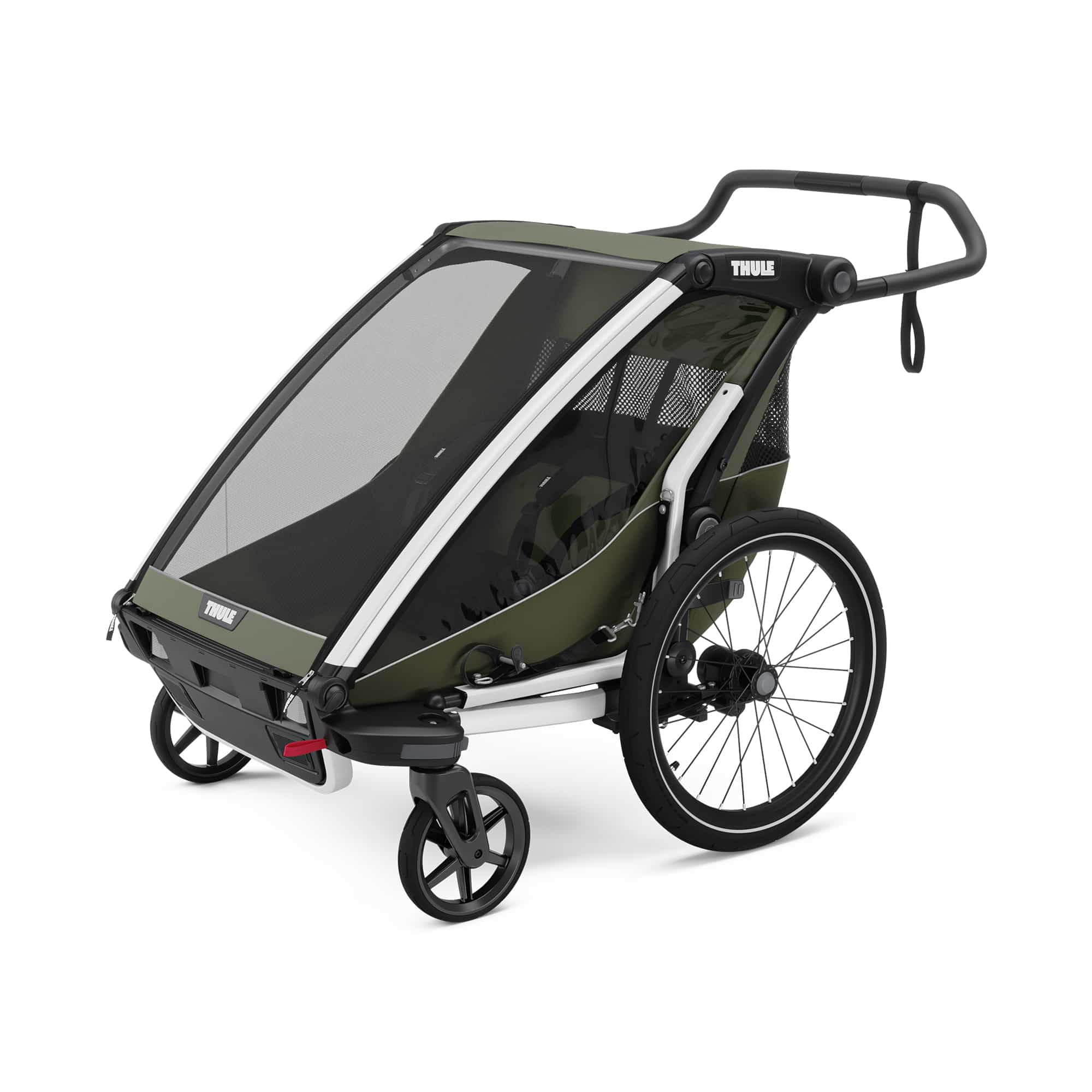 Fahrradanhänger, THULE, Grün – Produktansicht