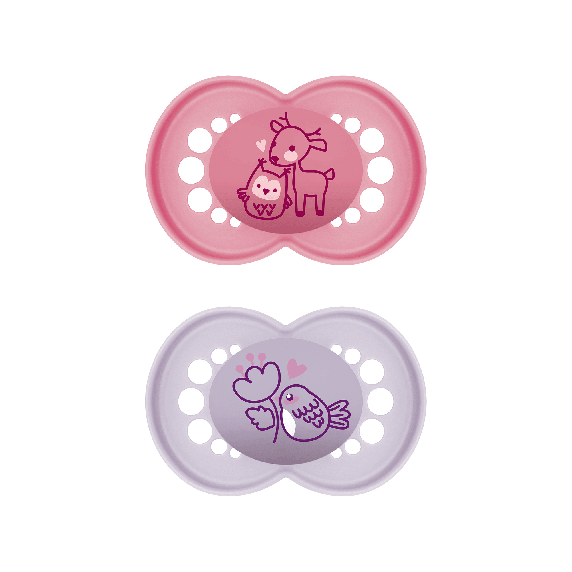 Schnuller, MAM, Pink – Besonderheit: 2er Set