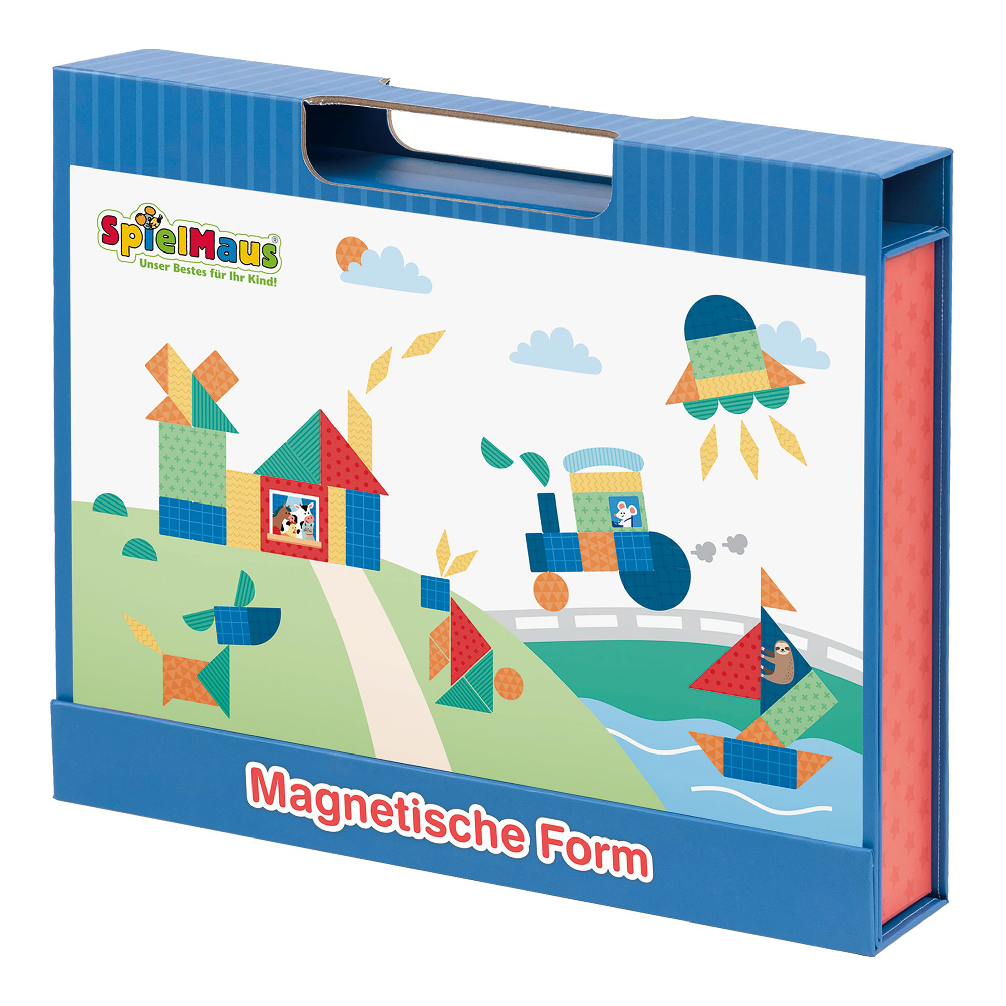Magnet Puzzle Box SpielMaus Blau 2000585720506 2