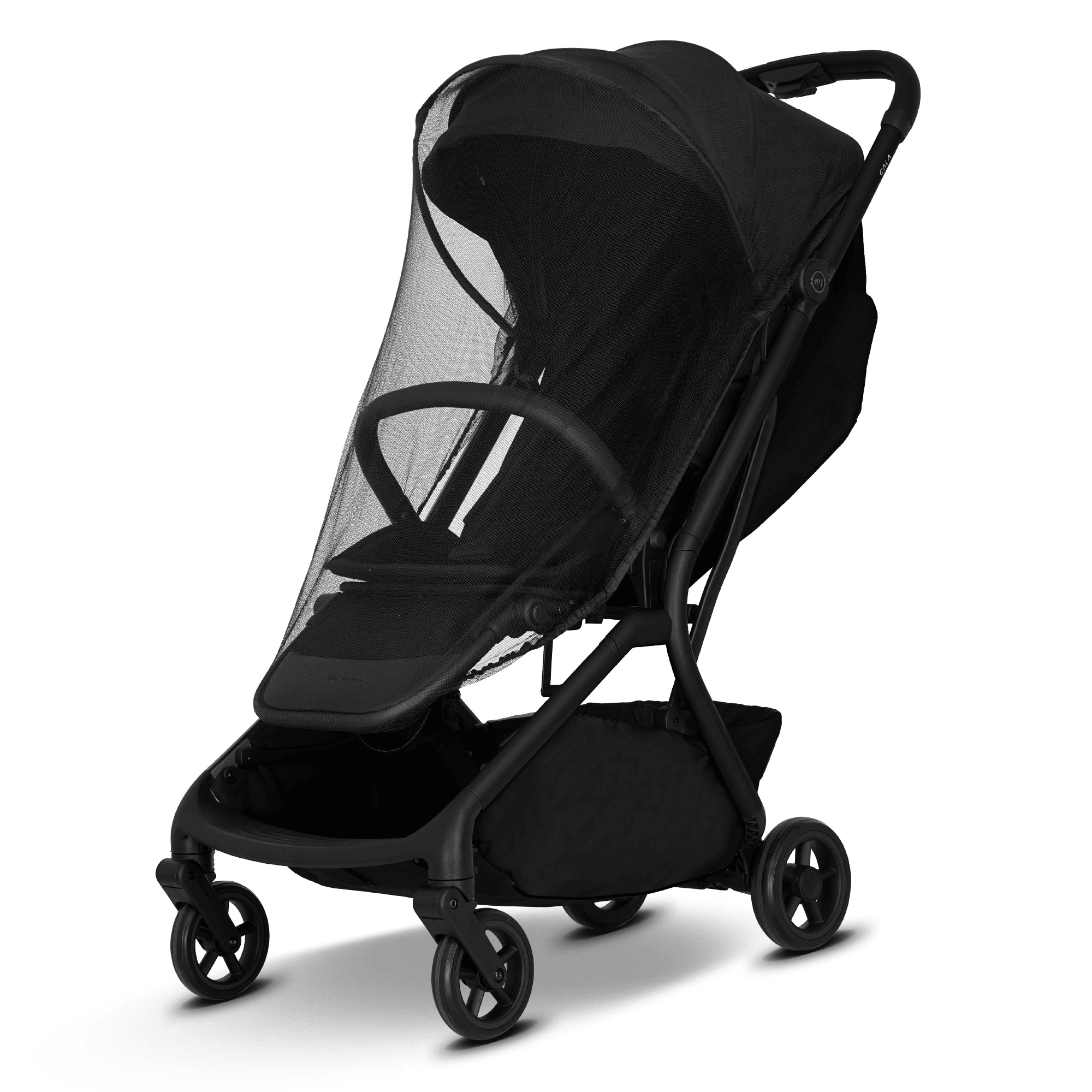 Sonnen- & Insektenschutz Kinderwagen, My junior, Schwarz – Besonderheit: passgenau für den LIYO-Kinderwagen

