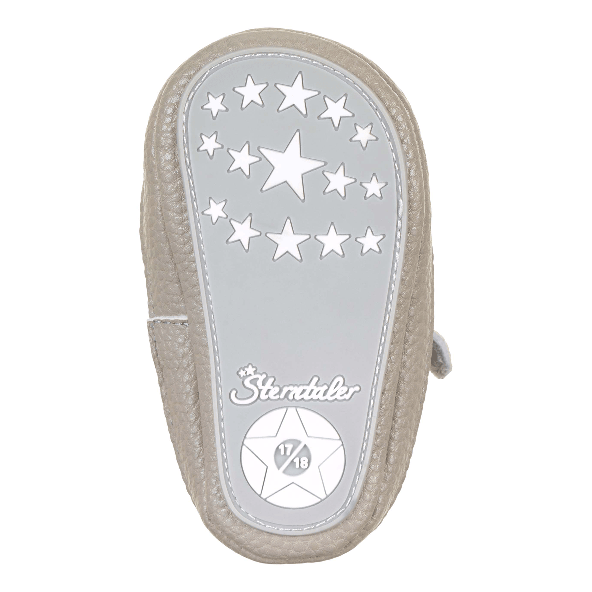 Krabbelschuhe, Sterntaler, Grau – Produktansicht
