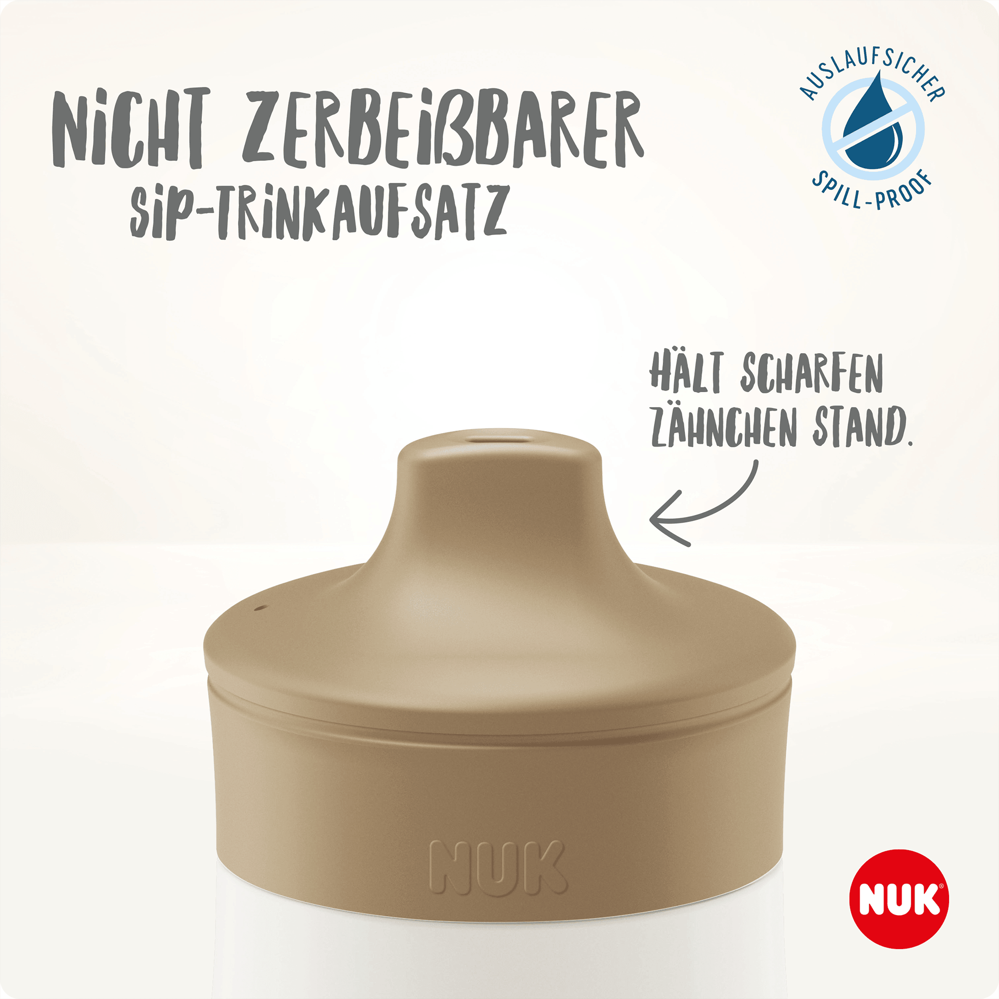 Babyfläschchen, NUK, Lila – Produktansicht