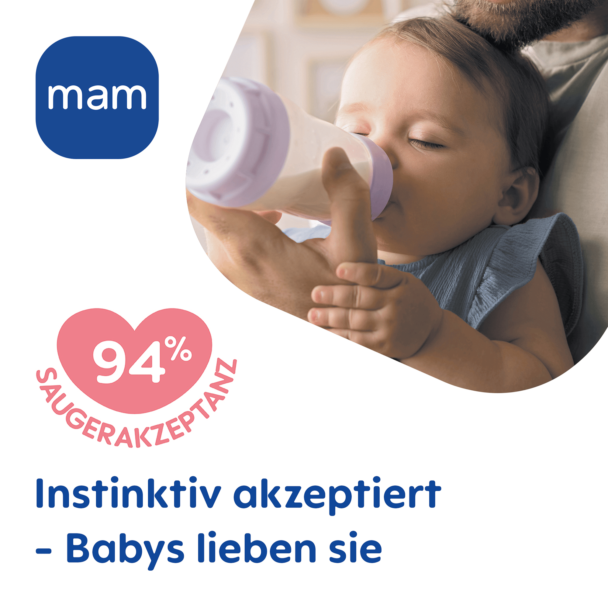Babyfläschchen, MAM – Produktansicht