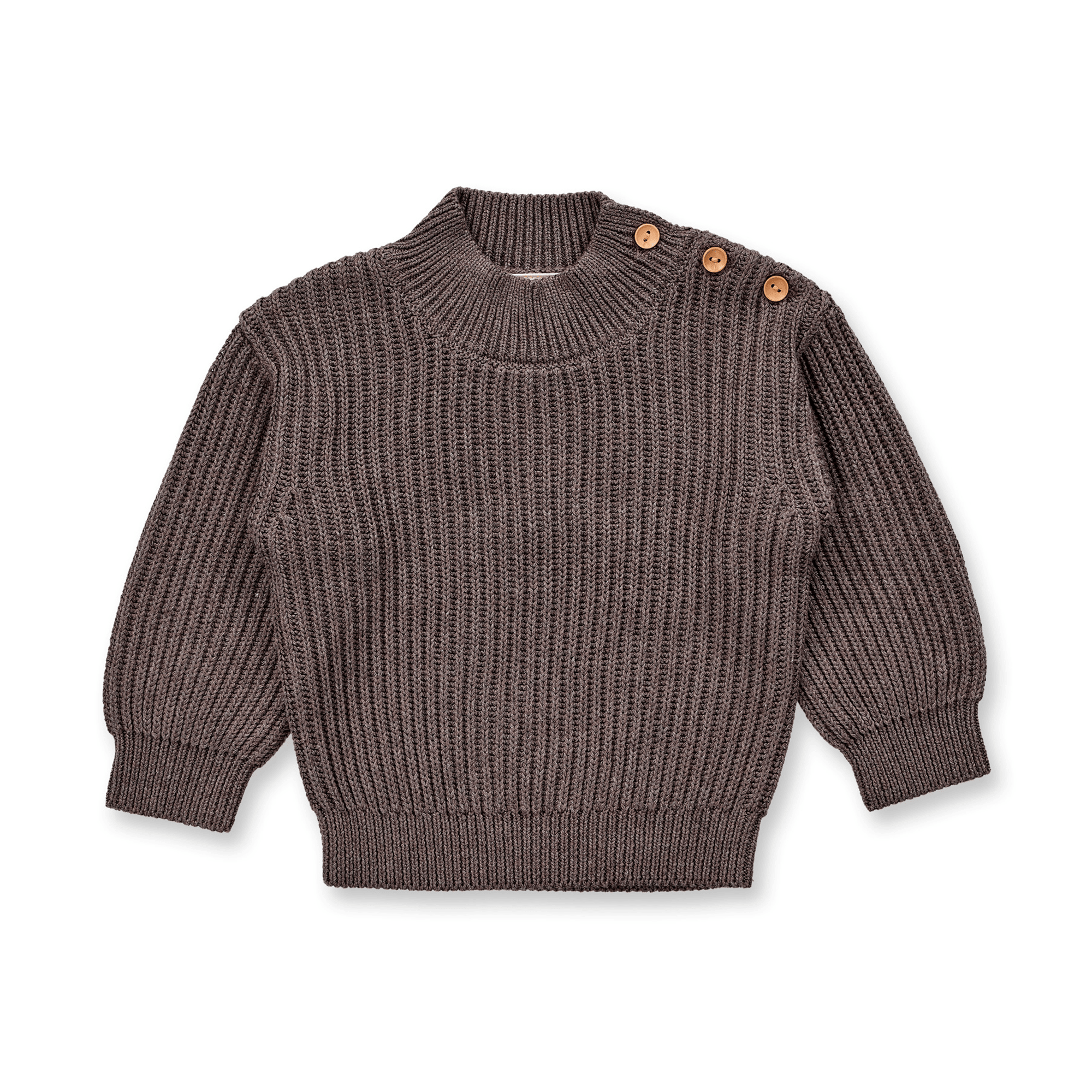 Strickpullover, Sense Organics, Braun – Besonderheit: aus 100% Baumwolle