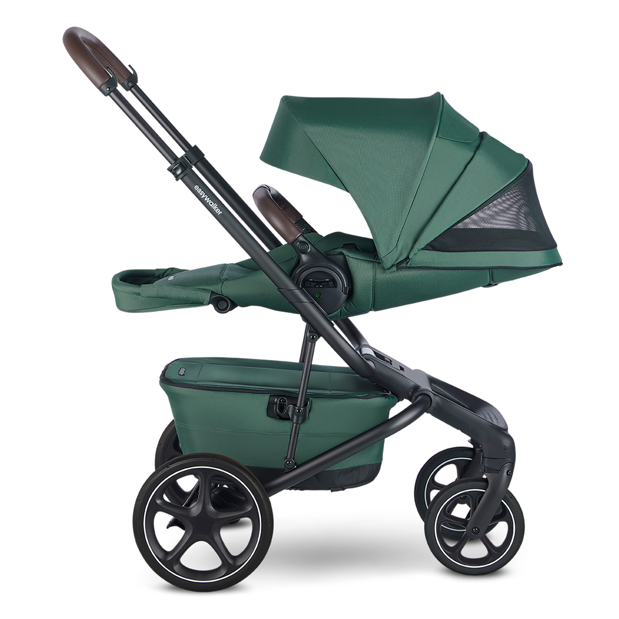 Kombi-Kinderwagen, easywalker, Grün – Produktansicht