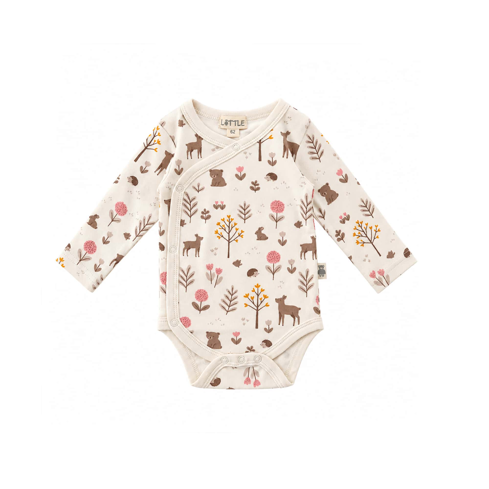Wickelbodys, LITTLE, Pink – Produktansicht