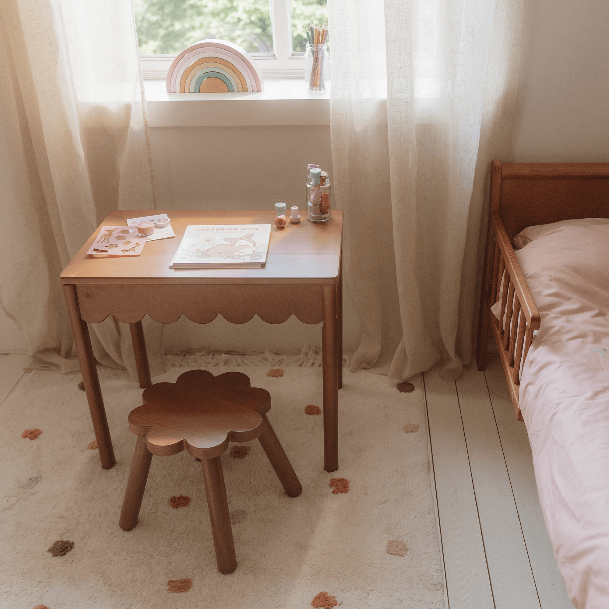 Teppiche, LITTLE DUTCH, Beige – Produktansicht