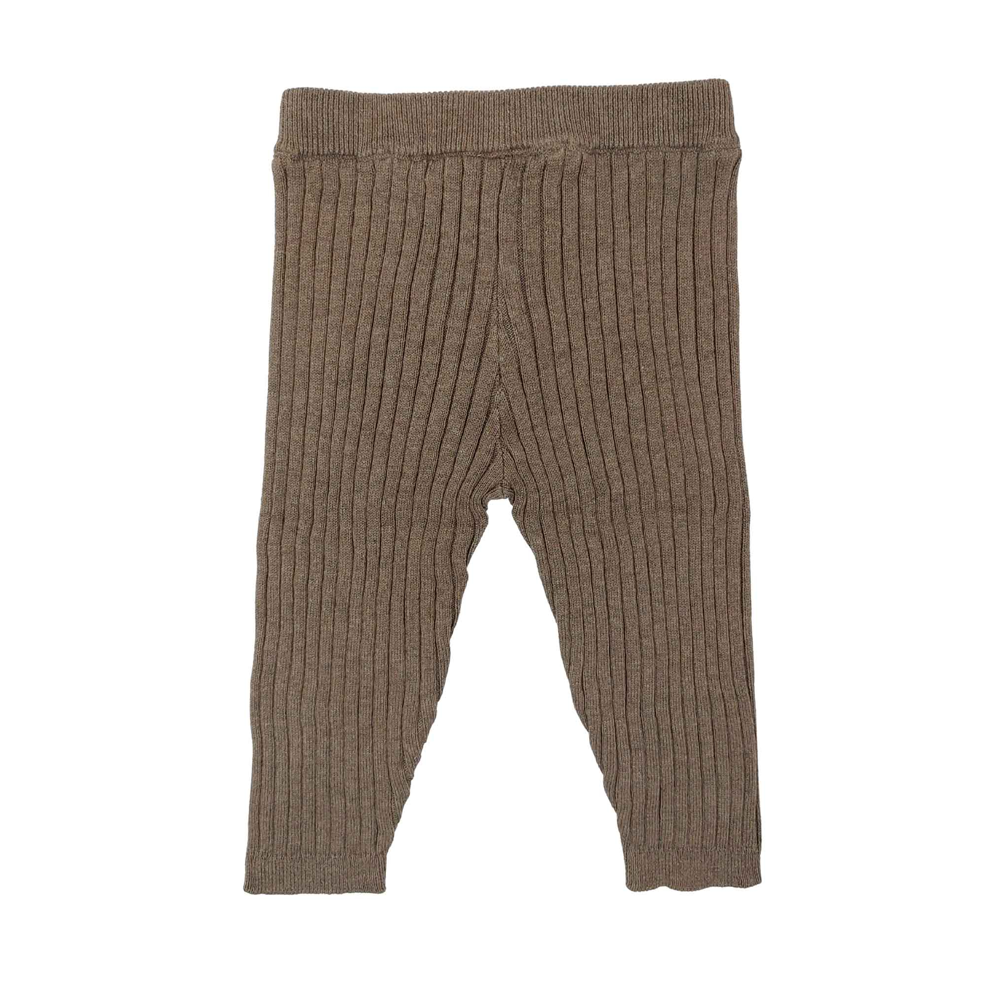 Strickhosen, LITTLE ONE, Braun – Besonderheit: mit 100% Baumwolle