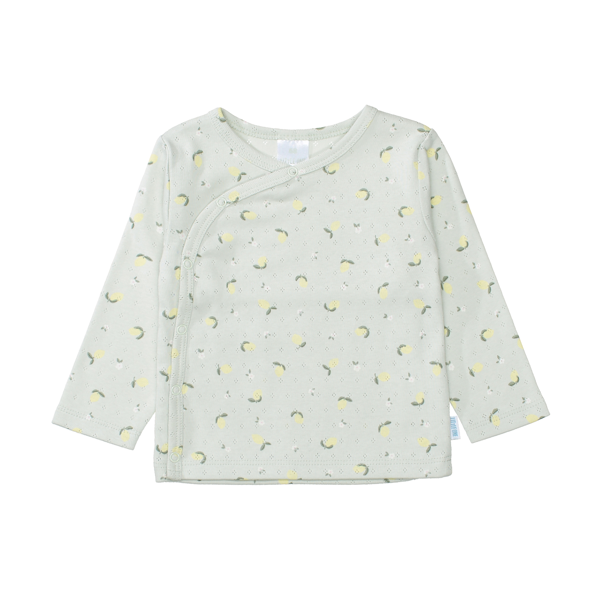 Wickelshirt, LITTLE ONE, Grün – Besonderheit: aus 100% Baumwolle