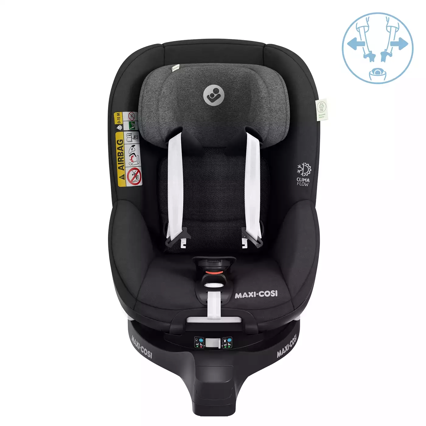 Reboarder 0-18 kg, Gruppe 0+/1, MAXI-COSI, Schwarz – Produktansicht