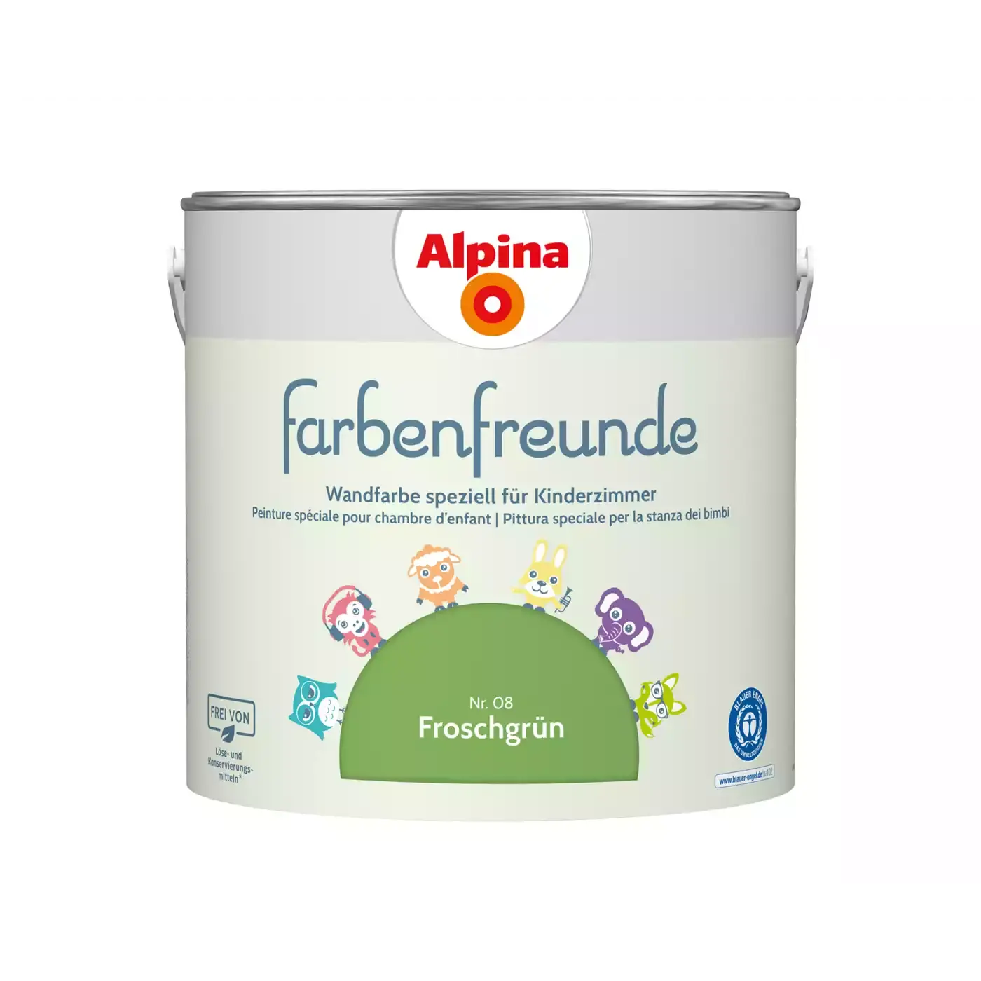 Farbenfreunde Froschgrün Nr. 08 Alpina Grün Grün 2000579709807 3
