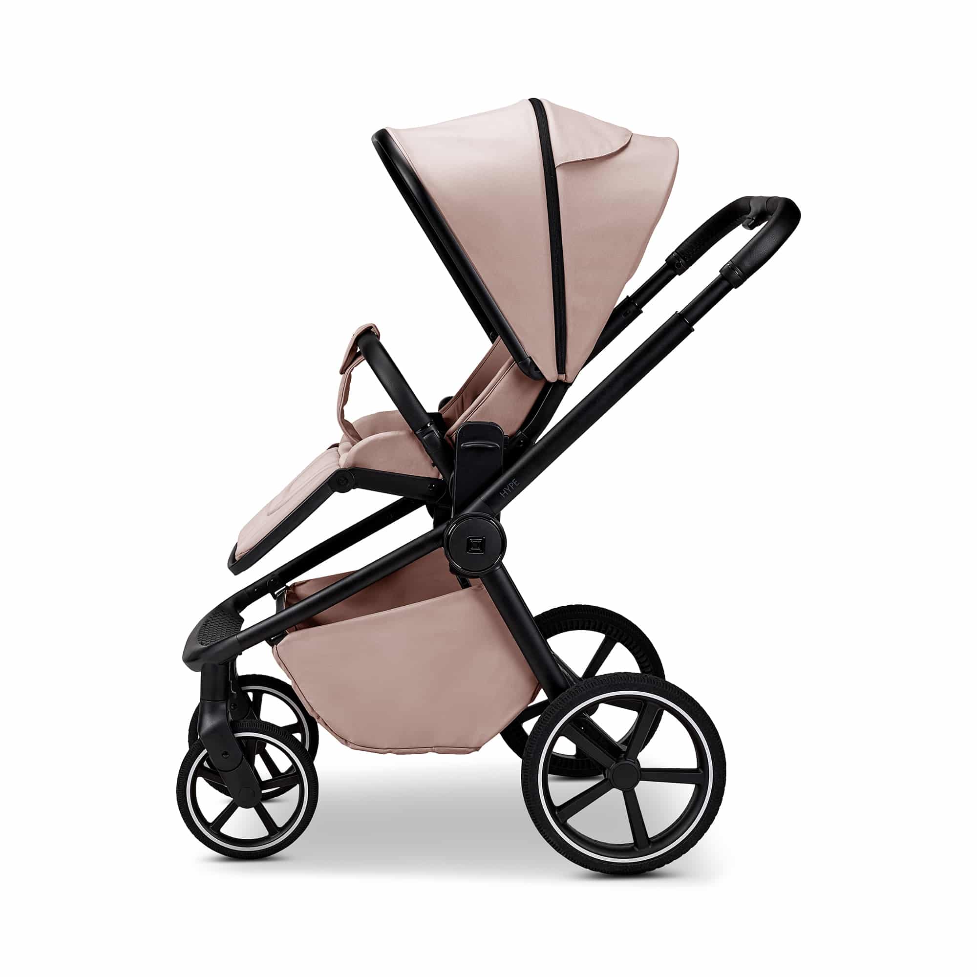 Buggys beige, MOON, Beige – Besonderheit: adapterlose Höhenverstellung beim Sportsitz