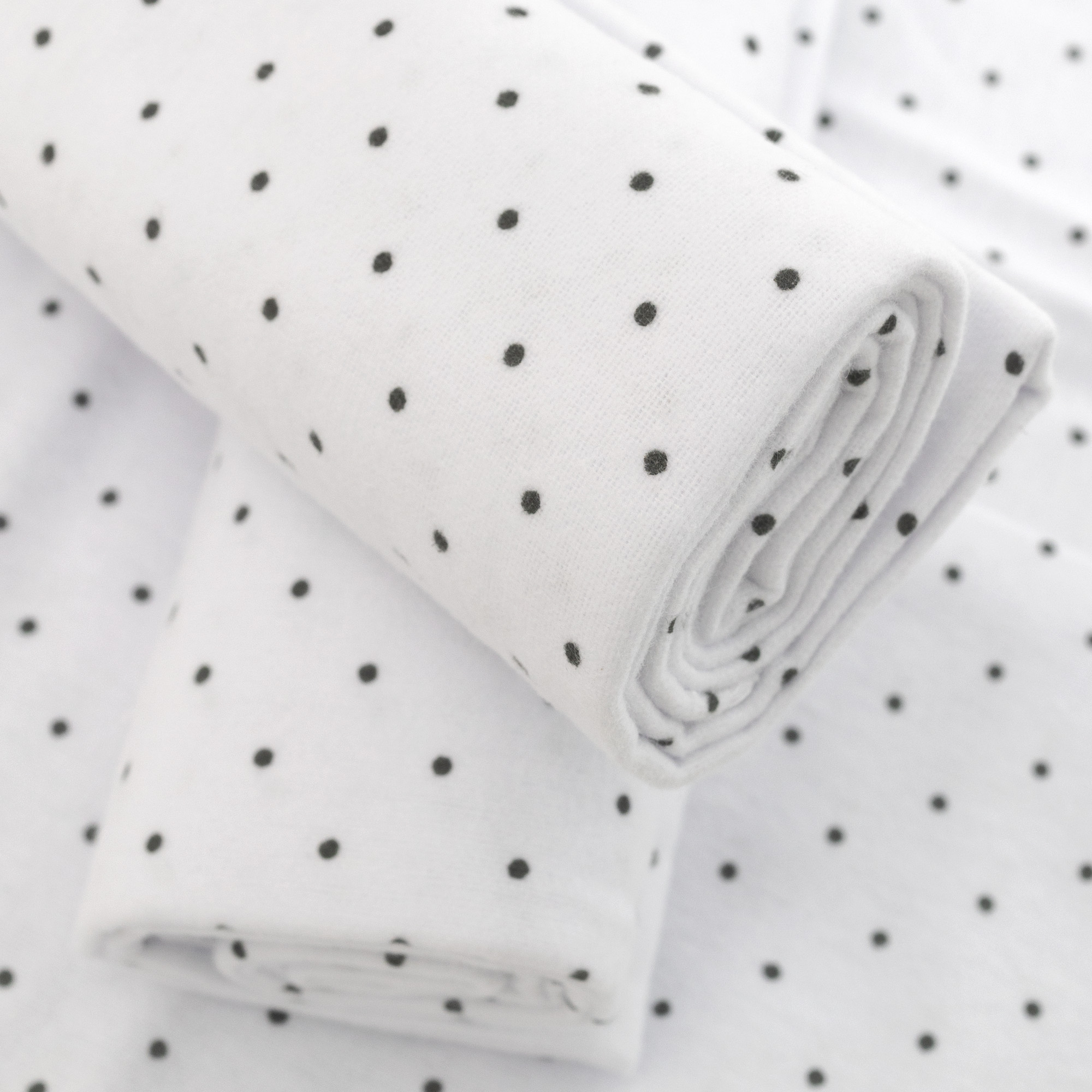 Moltontücher, LITTLE ONE, Weiß – Produktansicht