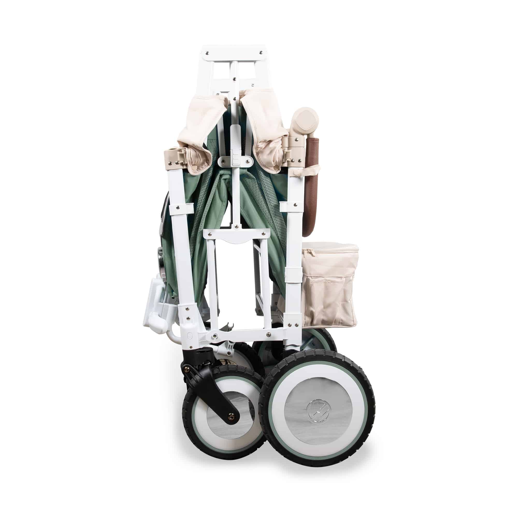 Zwillingswagen & Geschwisterwagen, WONDERFOLD, Grün – Produktansicht