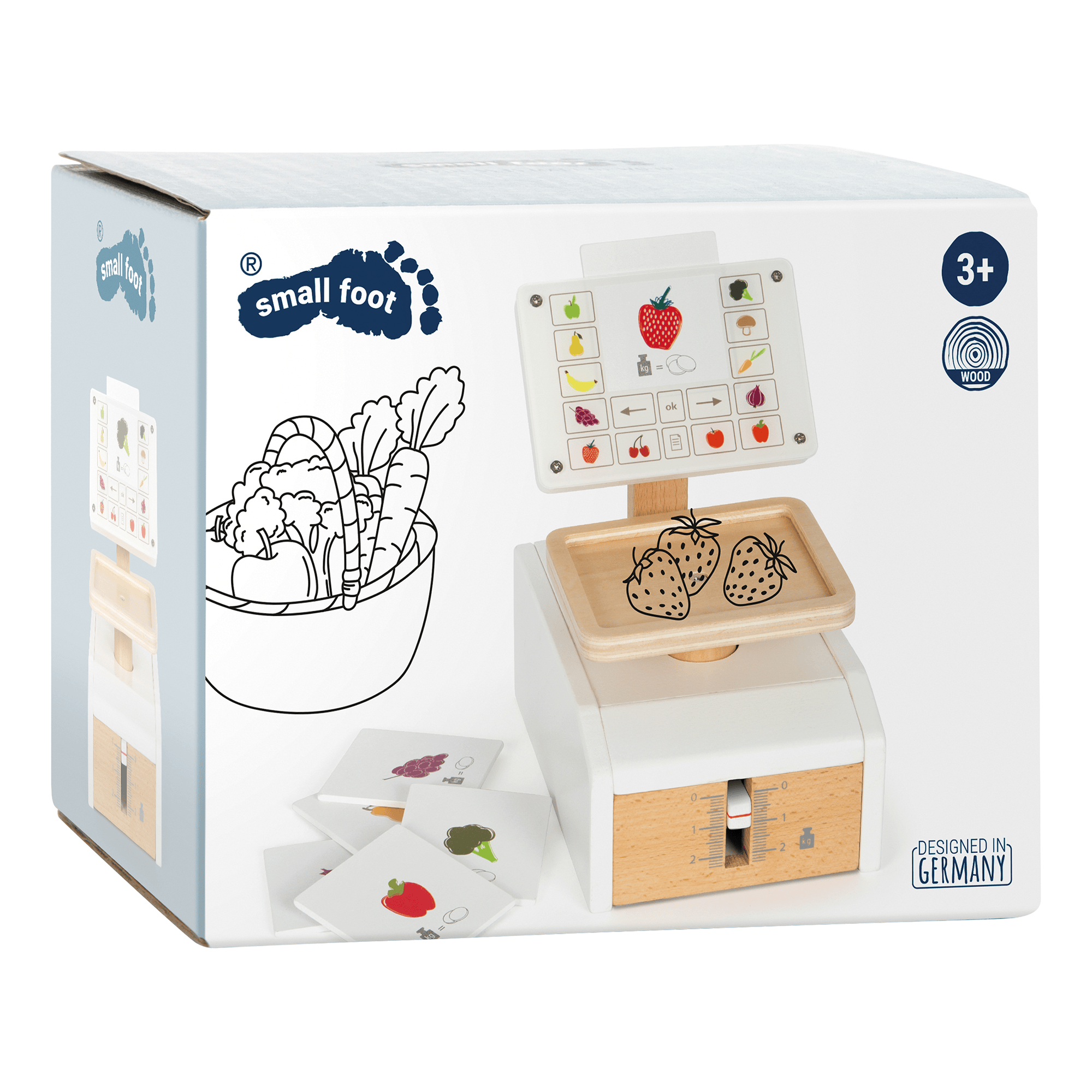 Holzspielzeug, small foot, Mehrfarbig – Produktansicht